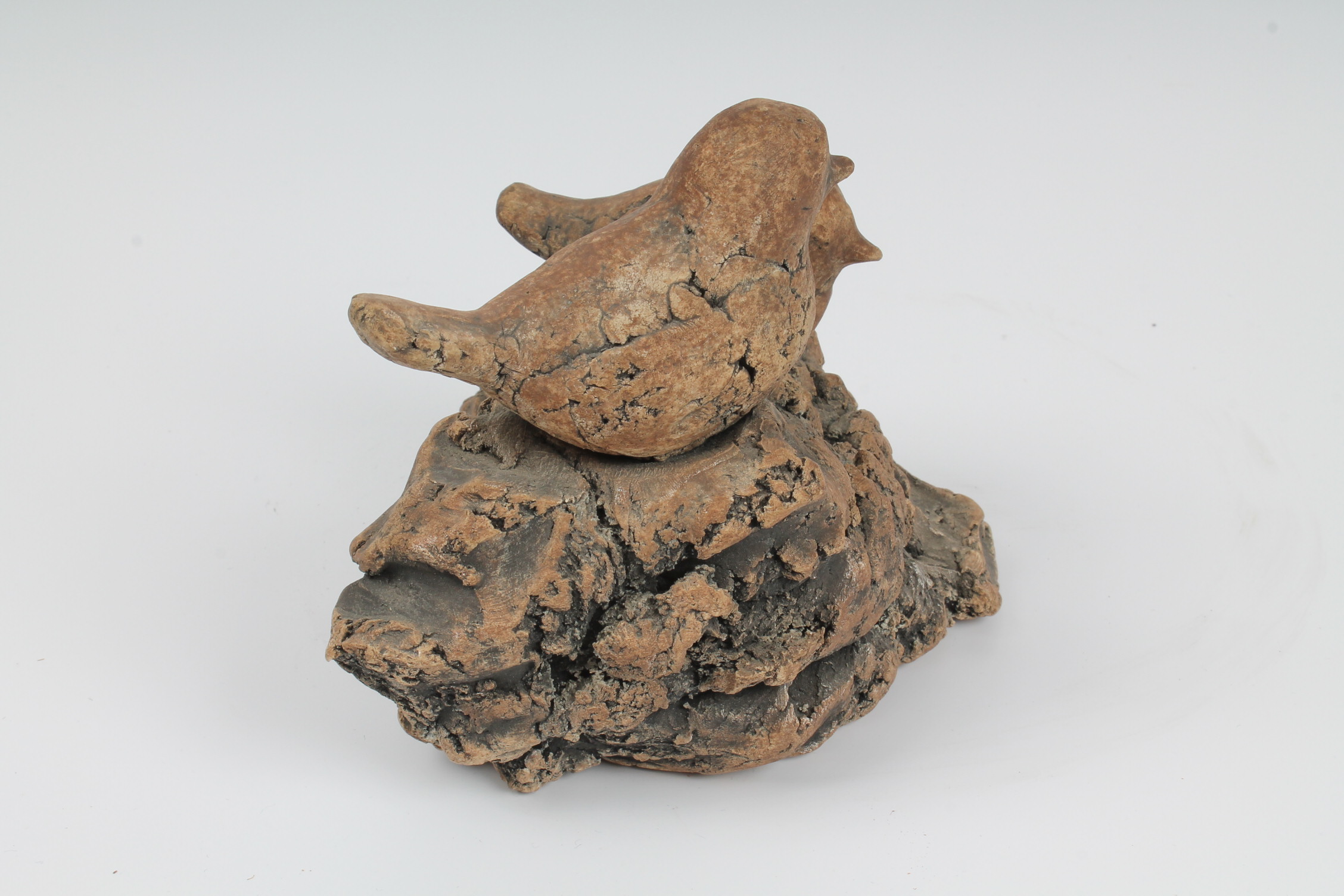 Trio of Ash Sculptures from Mount St. Helens, Signed "Stan"