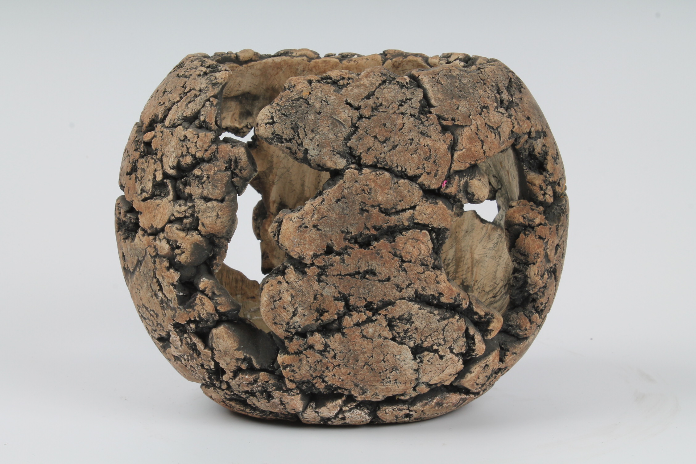 Trio of Ash Sculptures from Mount St. Helens, Signed "Stan"