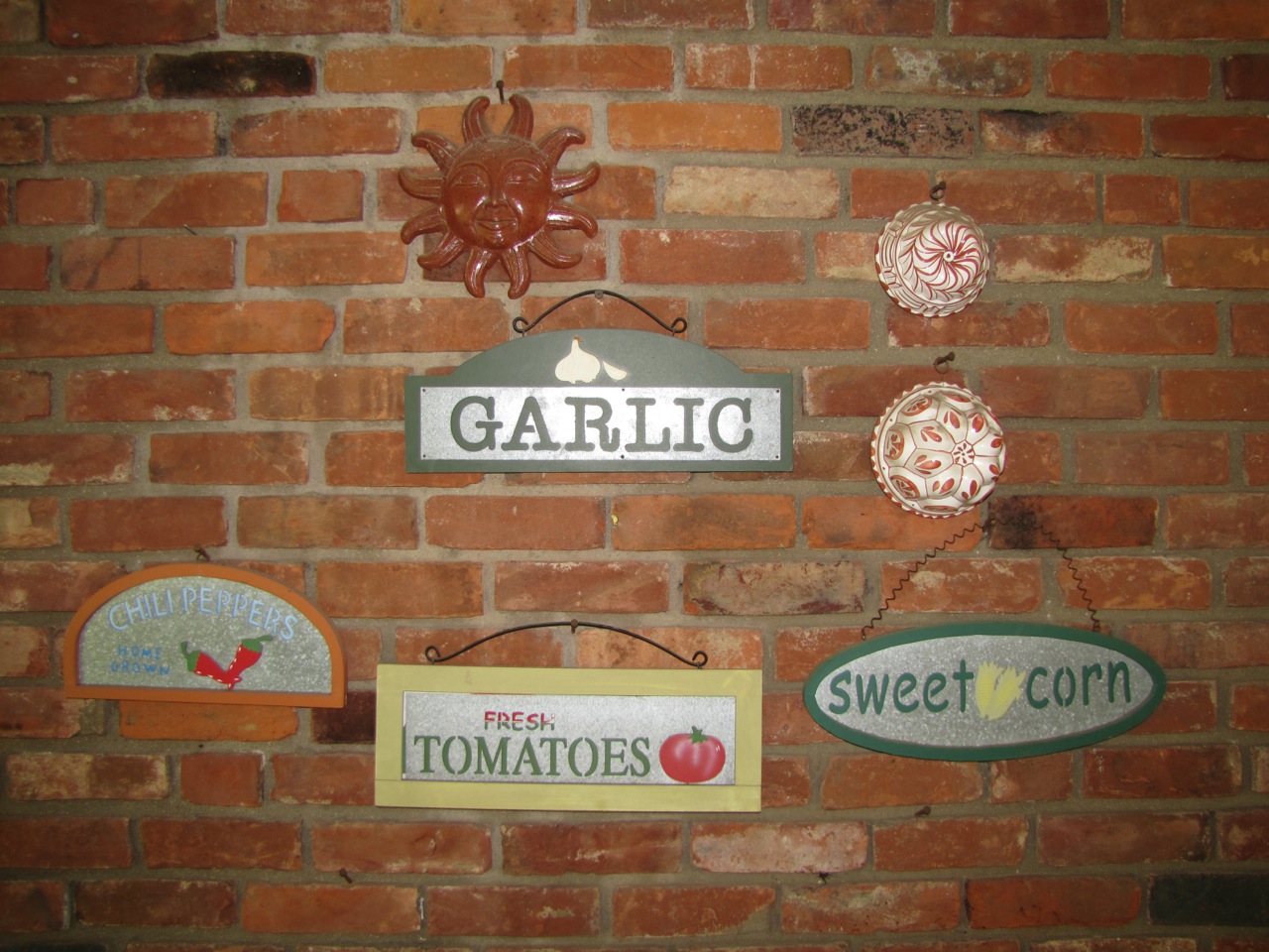 Garden Plaques and Ceramic Wall Accents