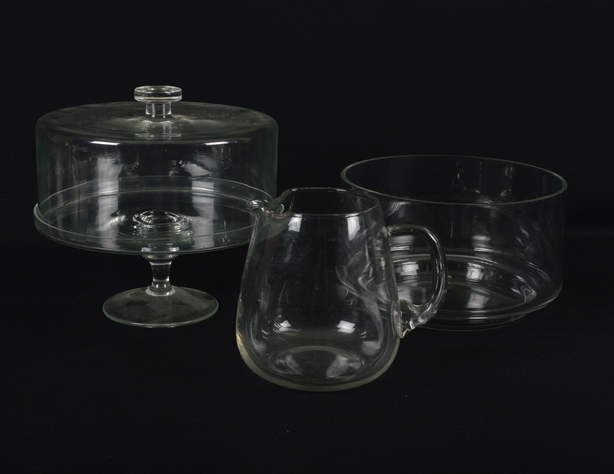 Modern Glass Serving Pieces