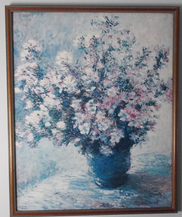 Claude Monet "Vase of Flowers" Print
