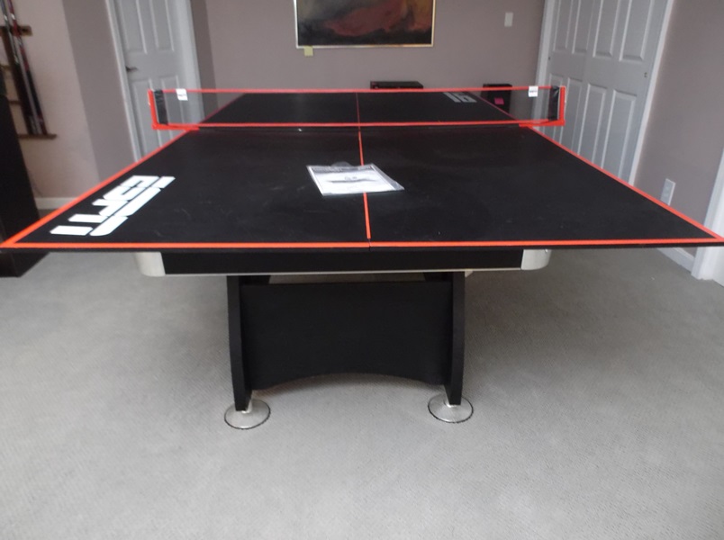Modern Pool Table and ESPN Table Tennis Conversion Top 