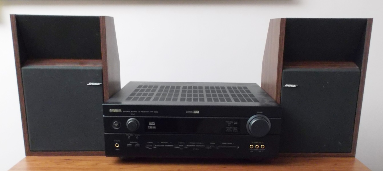 Yamaha 5650 AV Receiver and a Pair of Bose 201 Series II Speakers