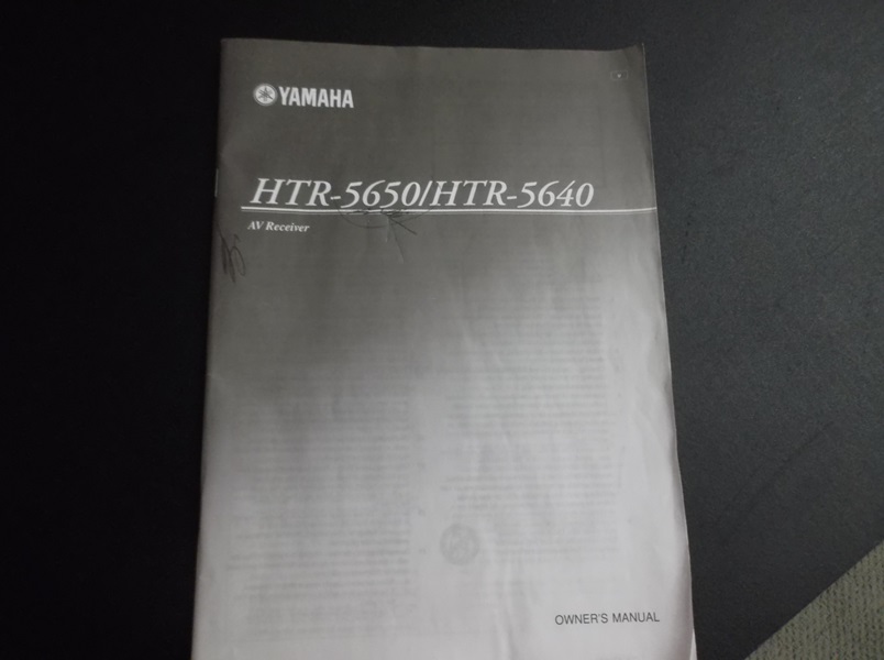 Yamaha 5650 AV Receiver and a Pair of Bose 201 Series II Speakers