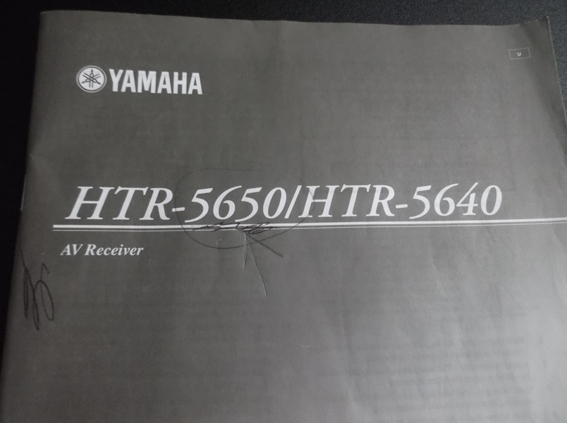 Yamaha 5650 AV Receiver and a Pair of Bose 201 Series II Speakers