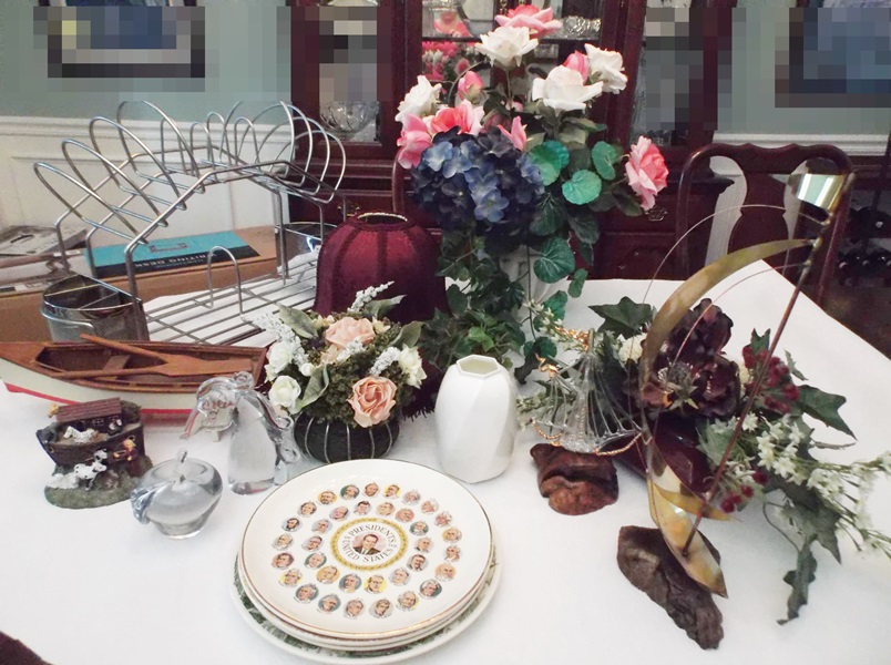 Assortment of Decorative and Household Items