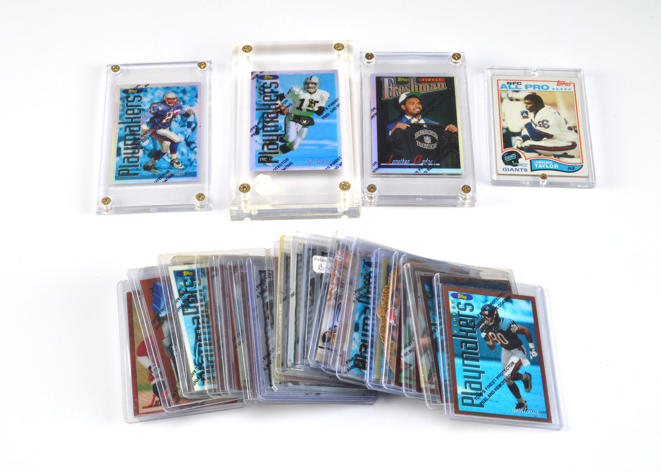 Thirty-Eight Football Cards