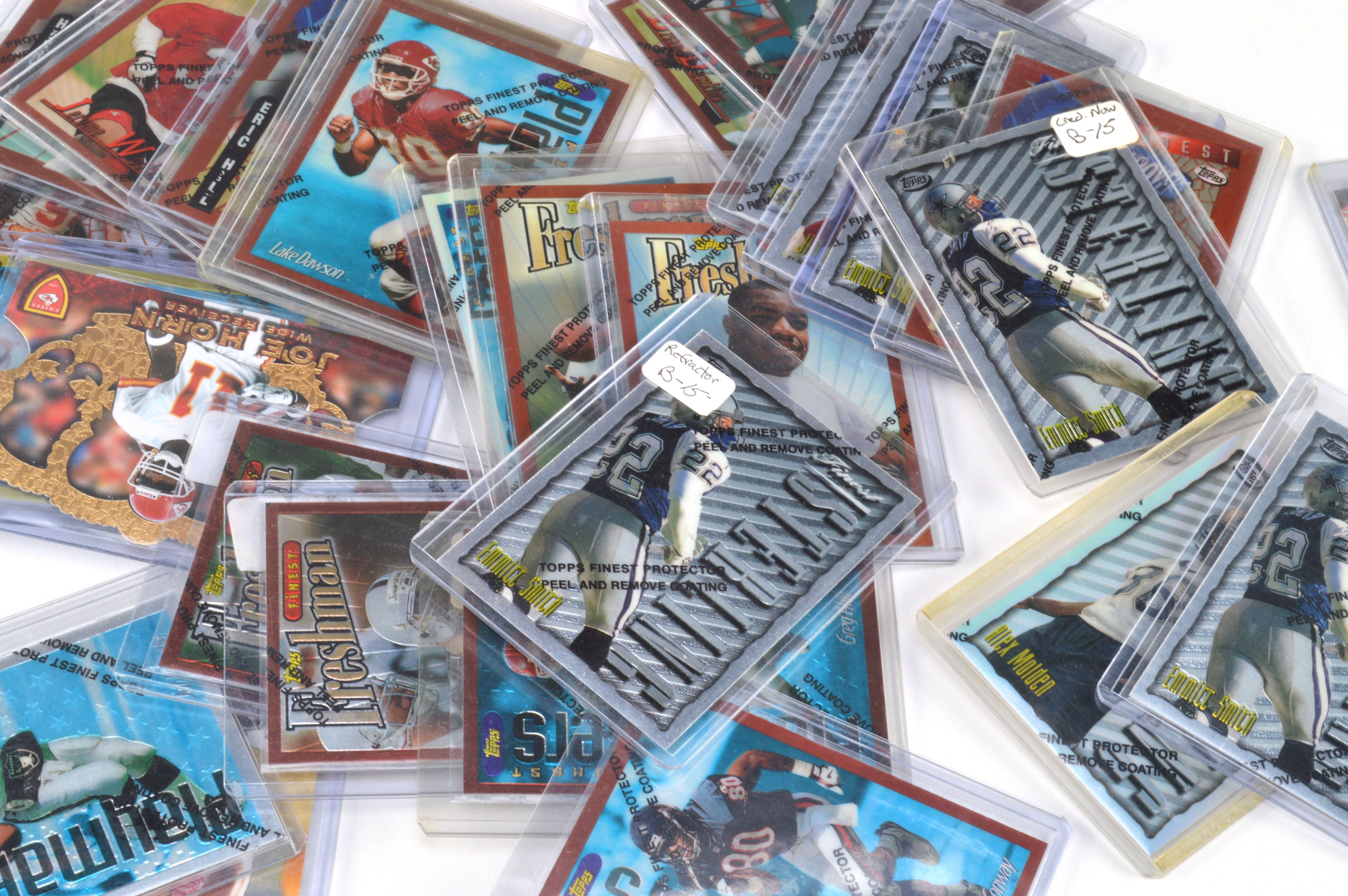 Thirty-Eight Football Cards