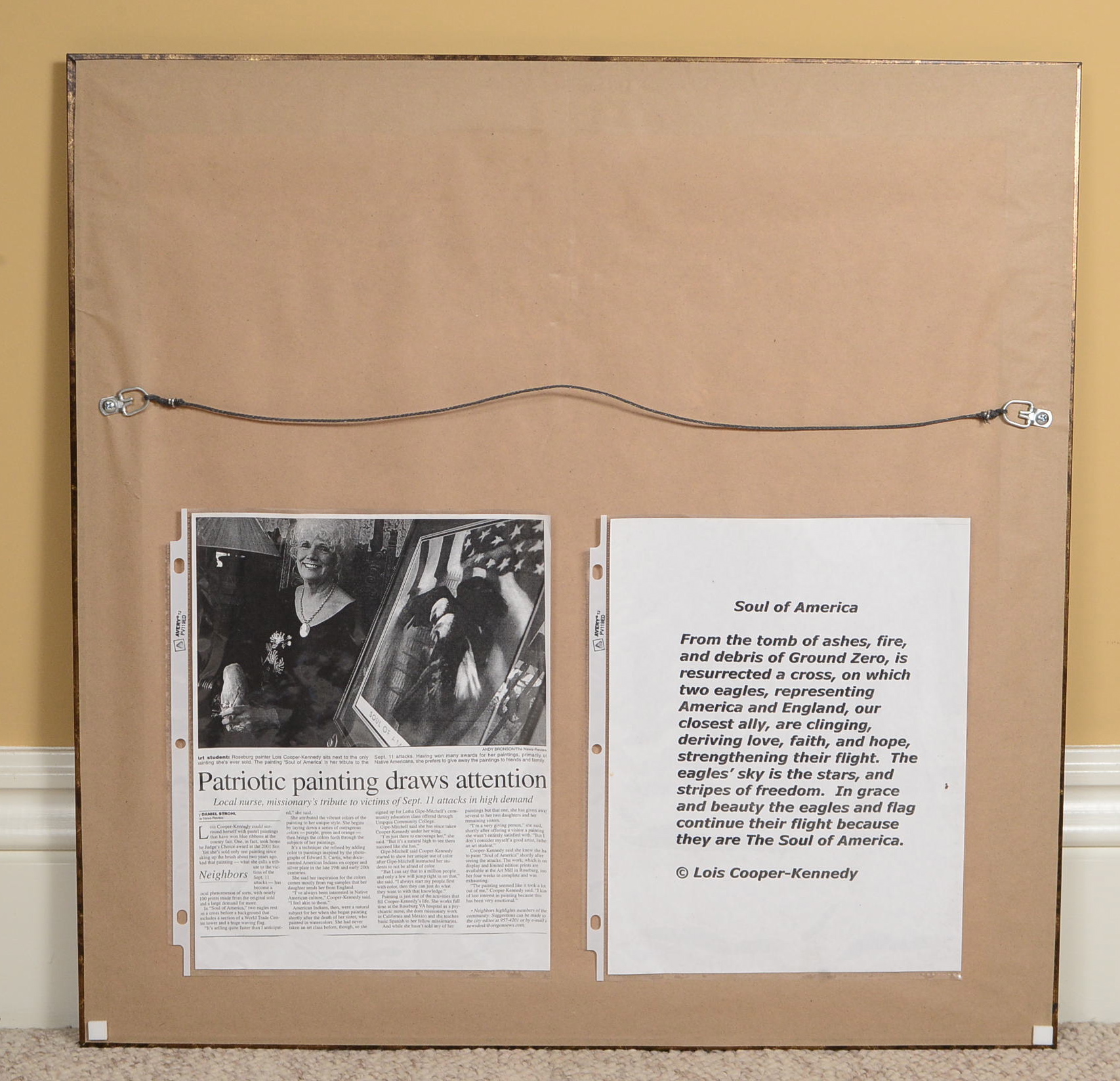 "Soul of America" Signed Print by Lois Cooper-Kennedy