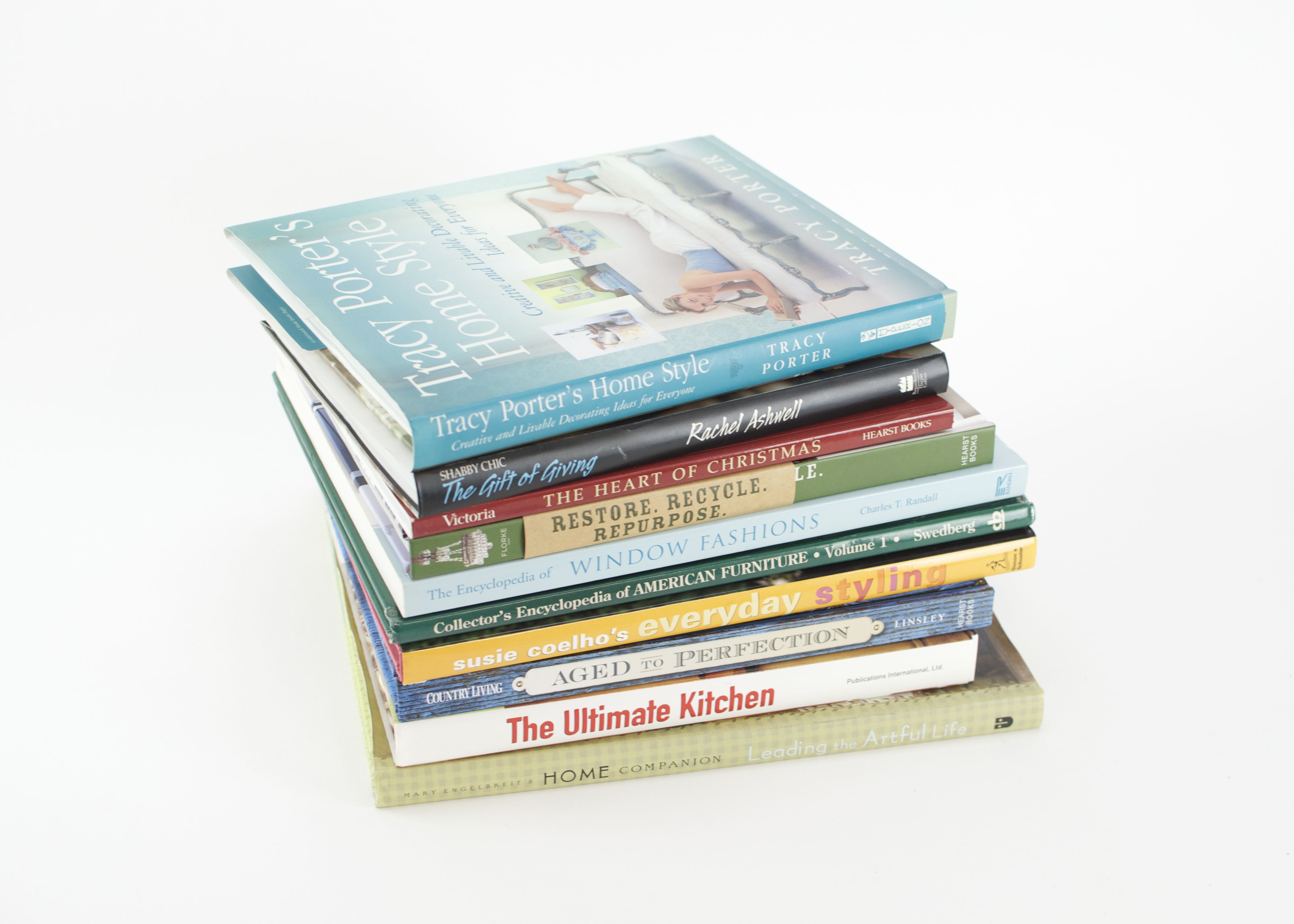 Set of Home Décor and Design Books