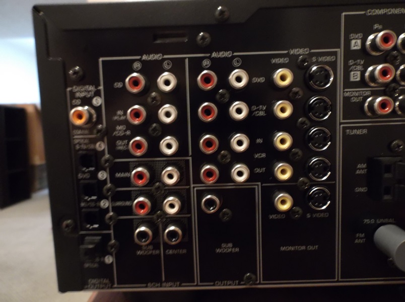 Yamaha 5650 AV Receiver and a Pair of Bose 201 Series II Speakers