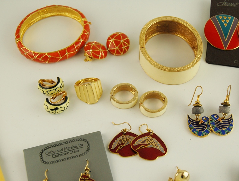 Laurel Birch and Enameled Jewelry