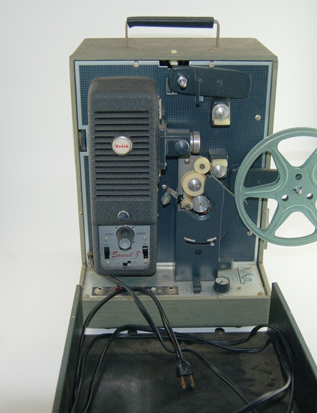 Vintage Kodak Sound-8 Movie Reel Projector