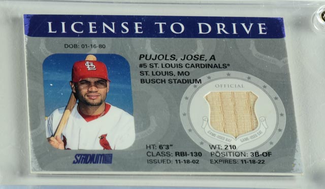 Nineteen Game-Worn/Swatch Baseball Cards