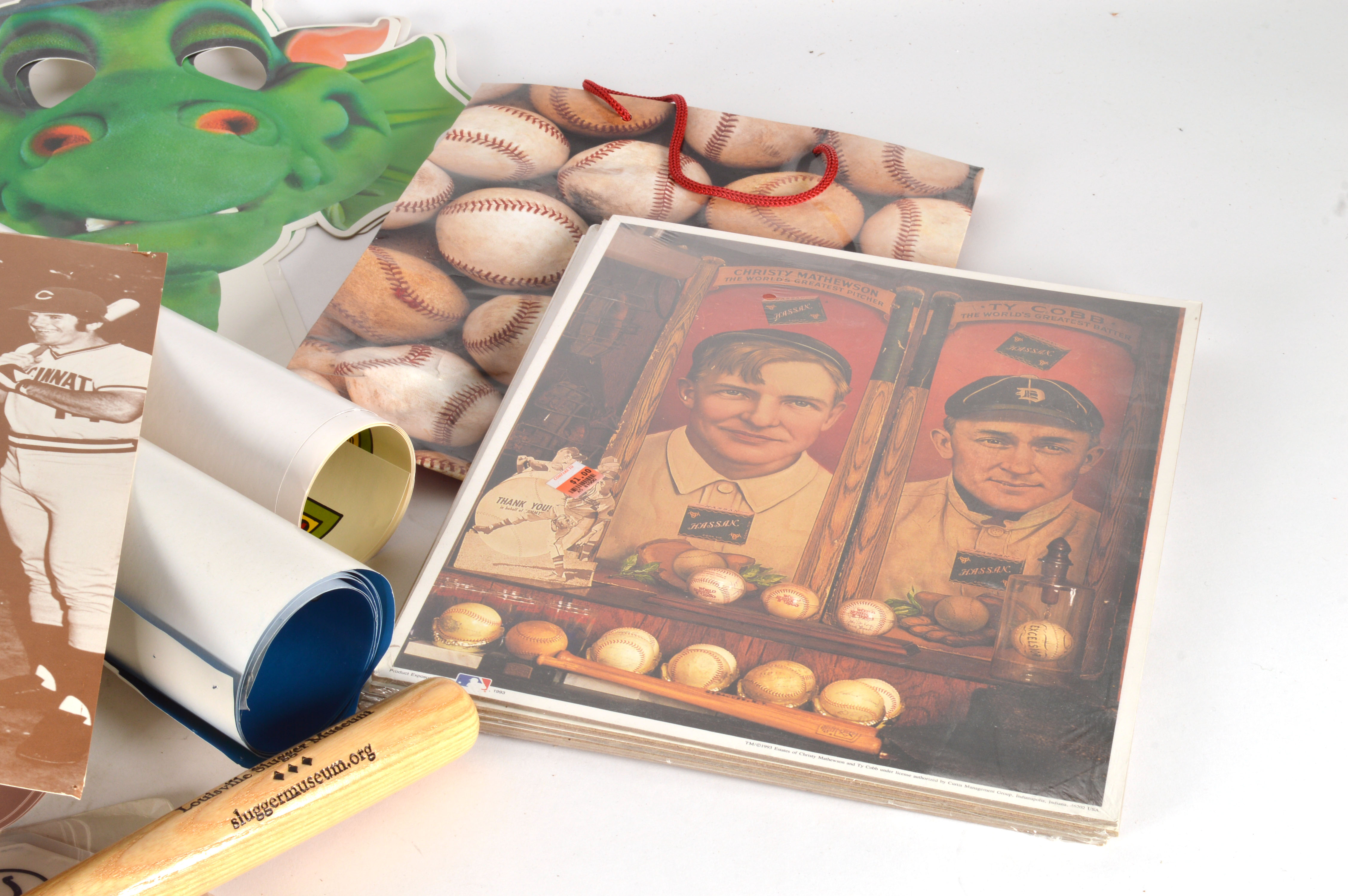 A Large Assortment of Sports Posters