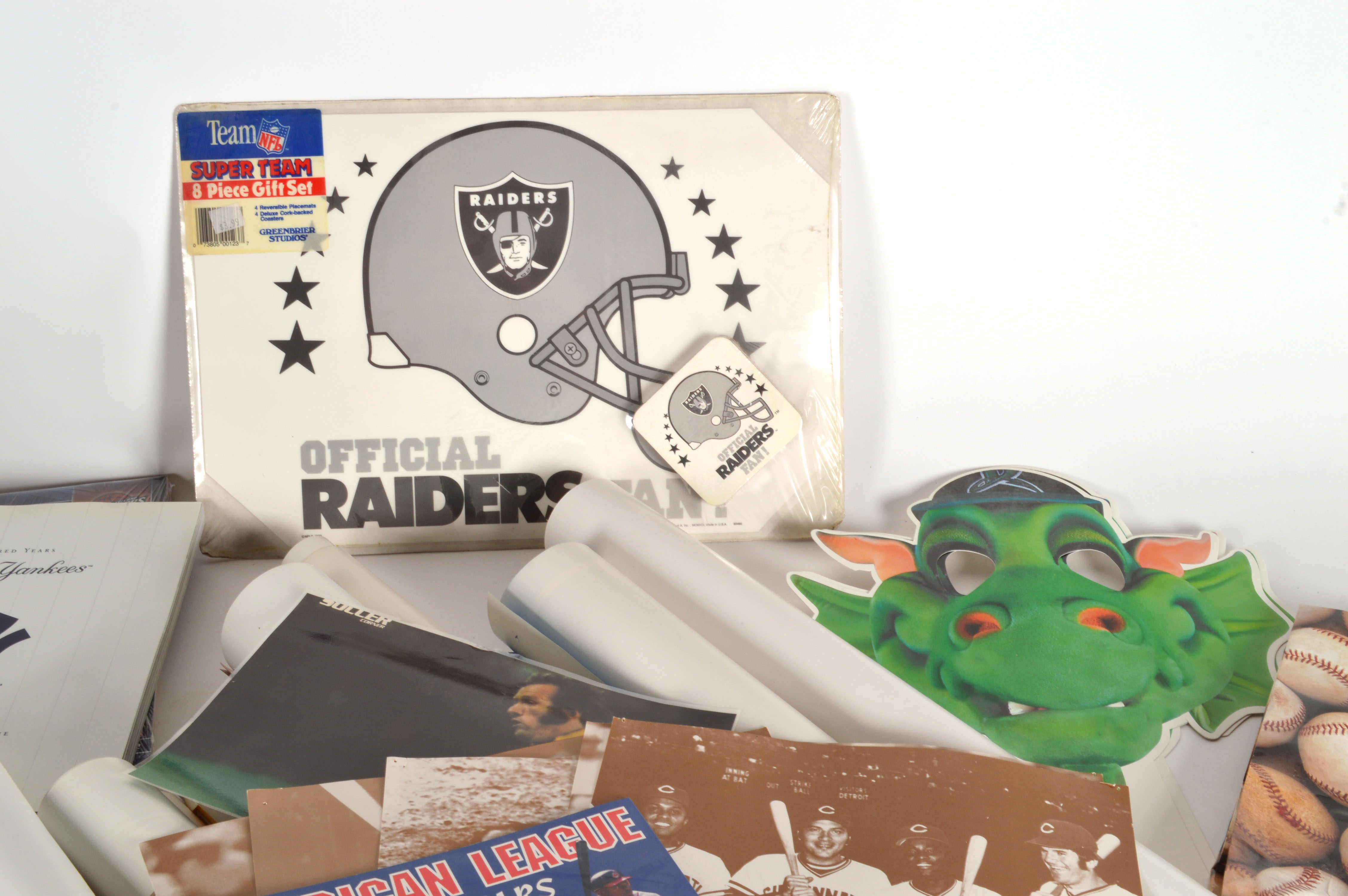 A Large Assortment of Sports Posters