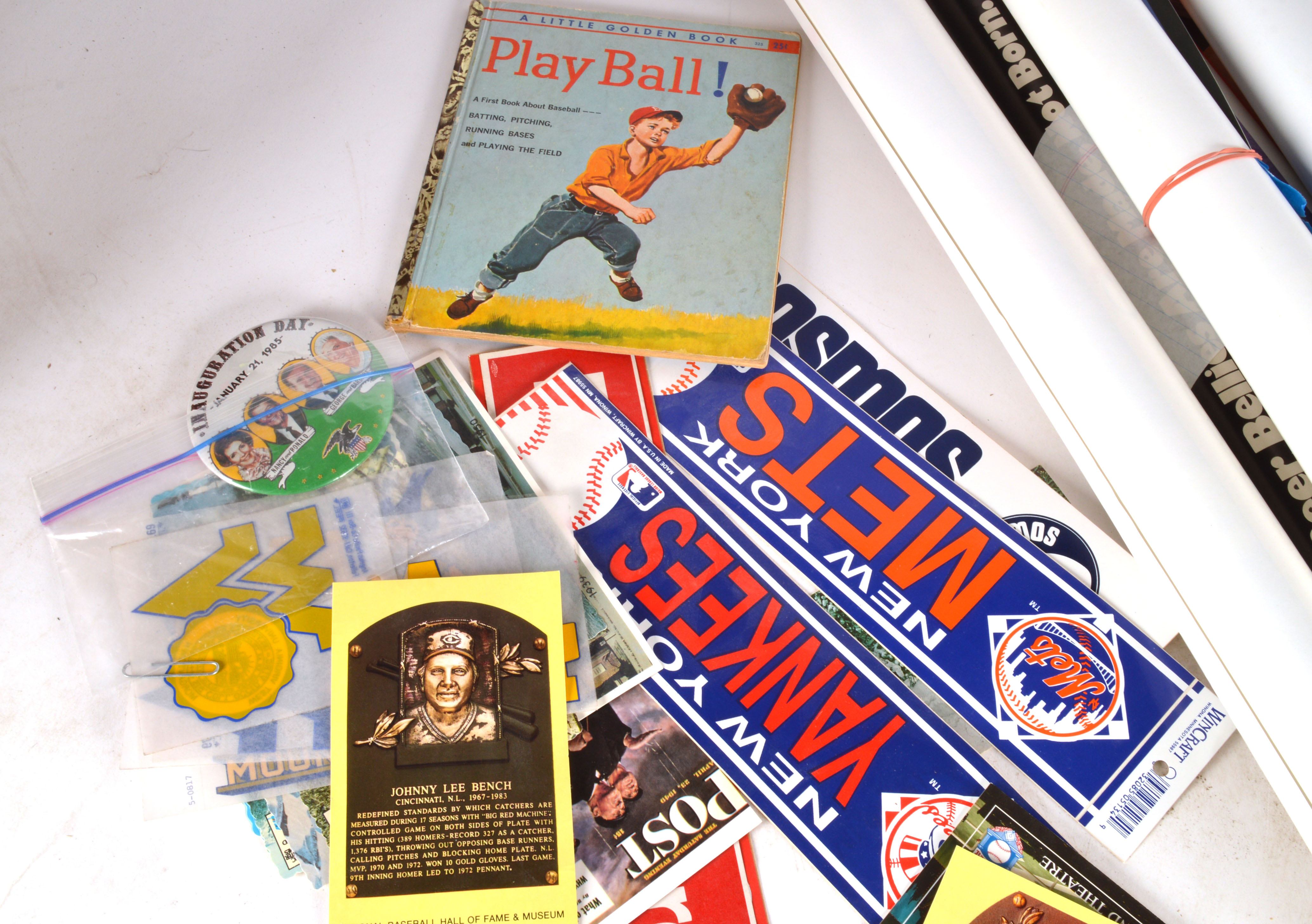 A Large Assortment of Sports Posters