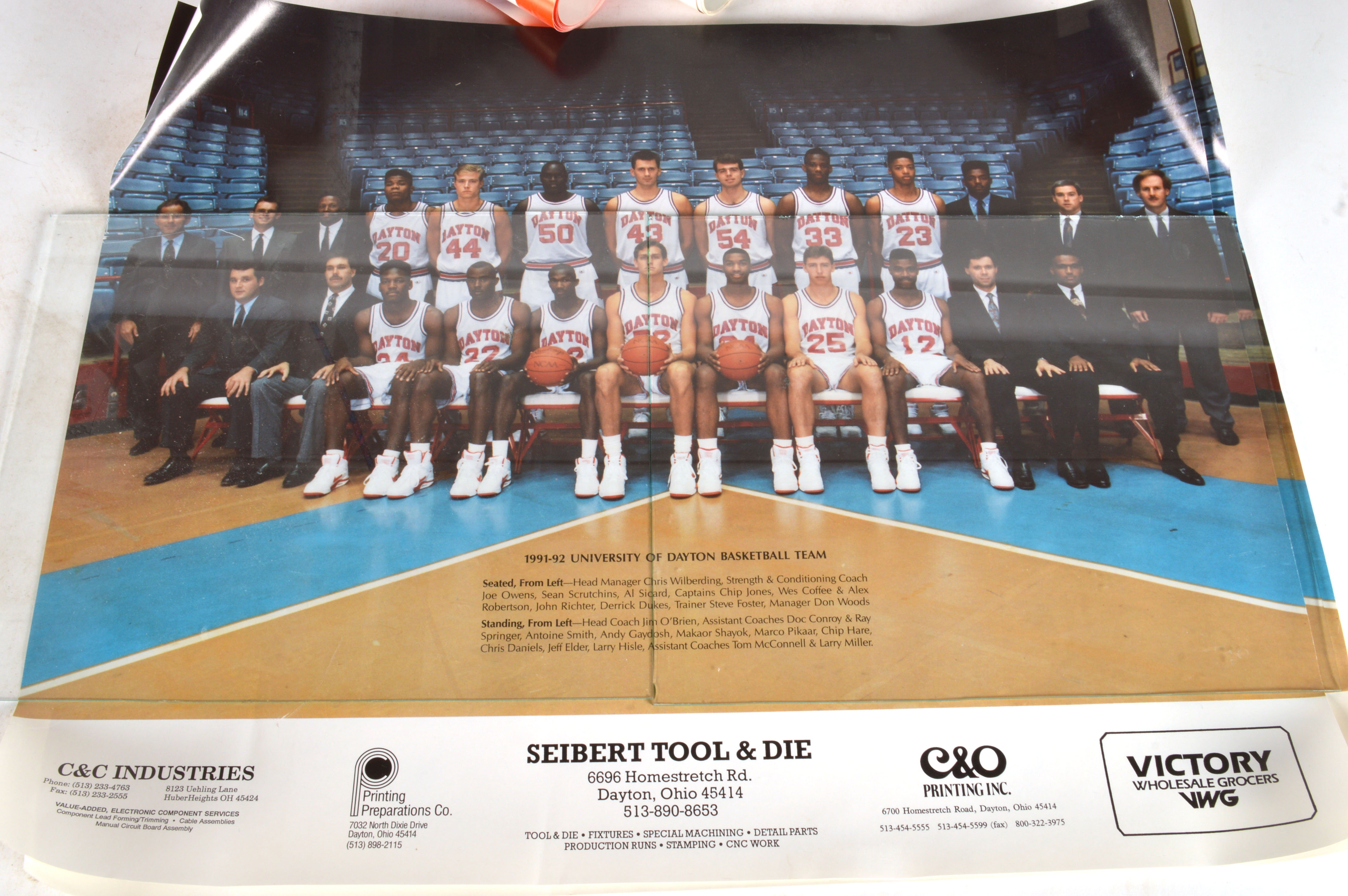 A Large Assortment of Sports Posters