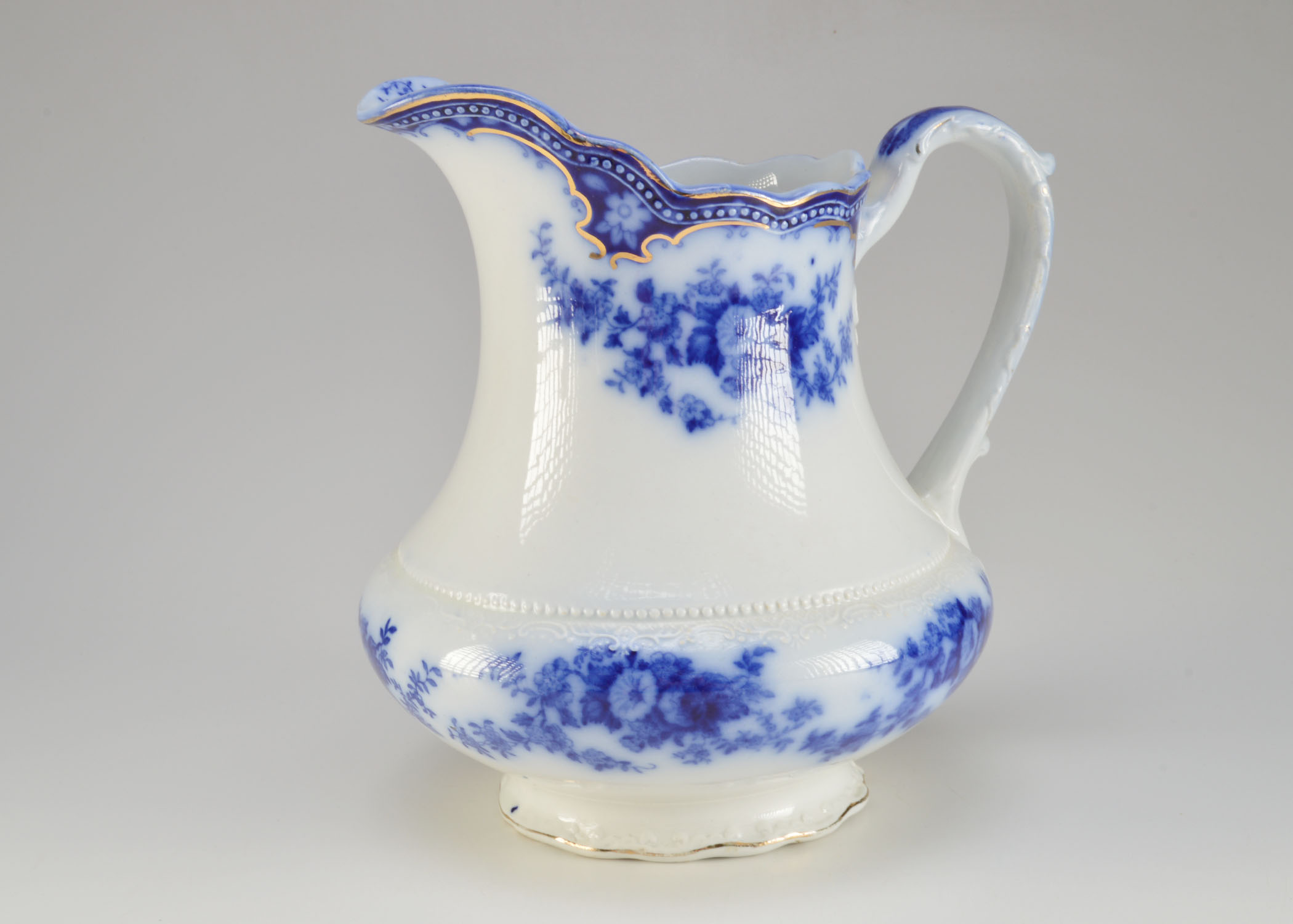 Antique W. H. Grindley China Pitcher