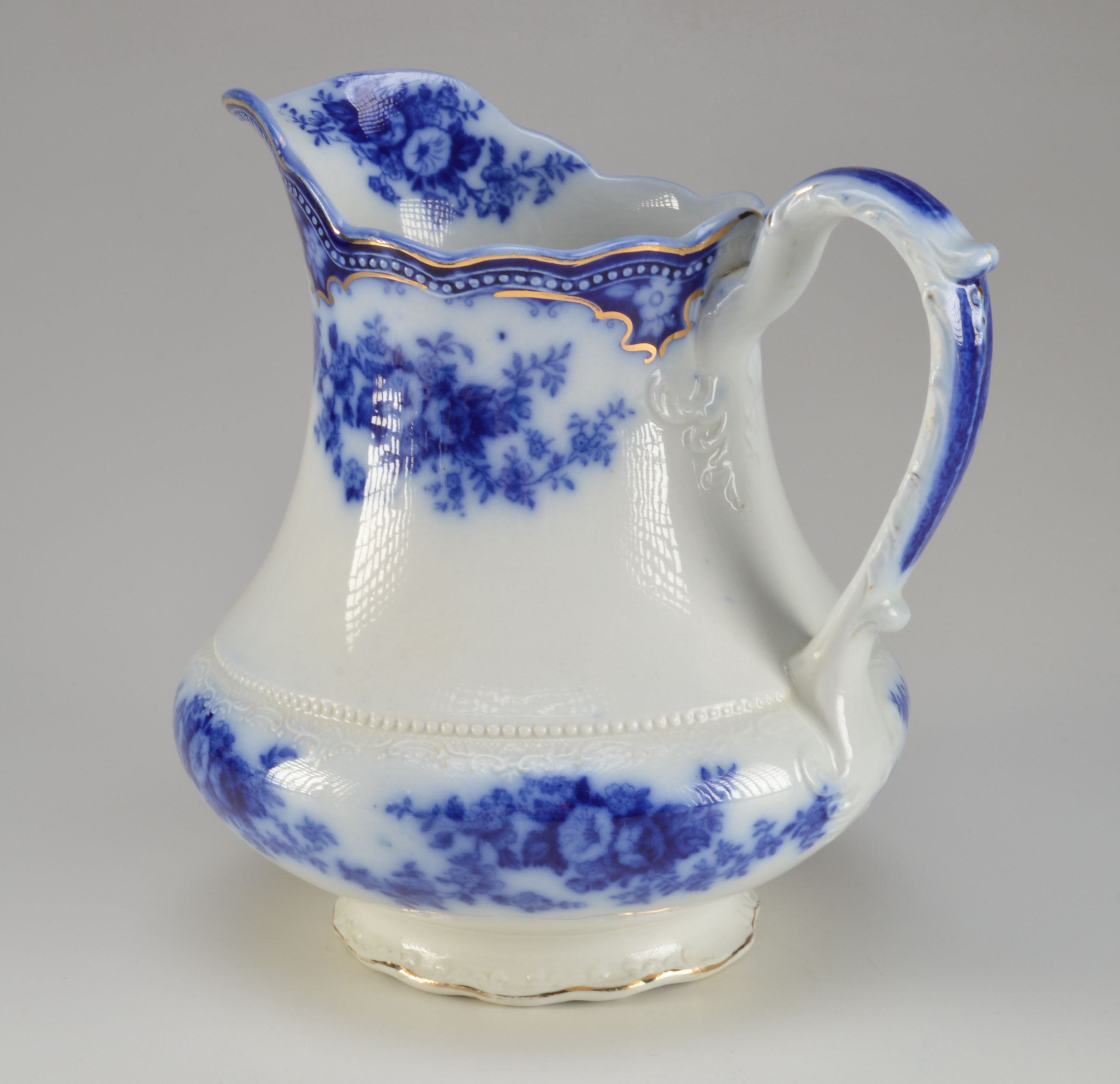 Antique W. H. Grindley China Pitcher