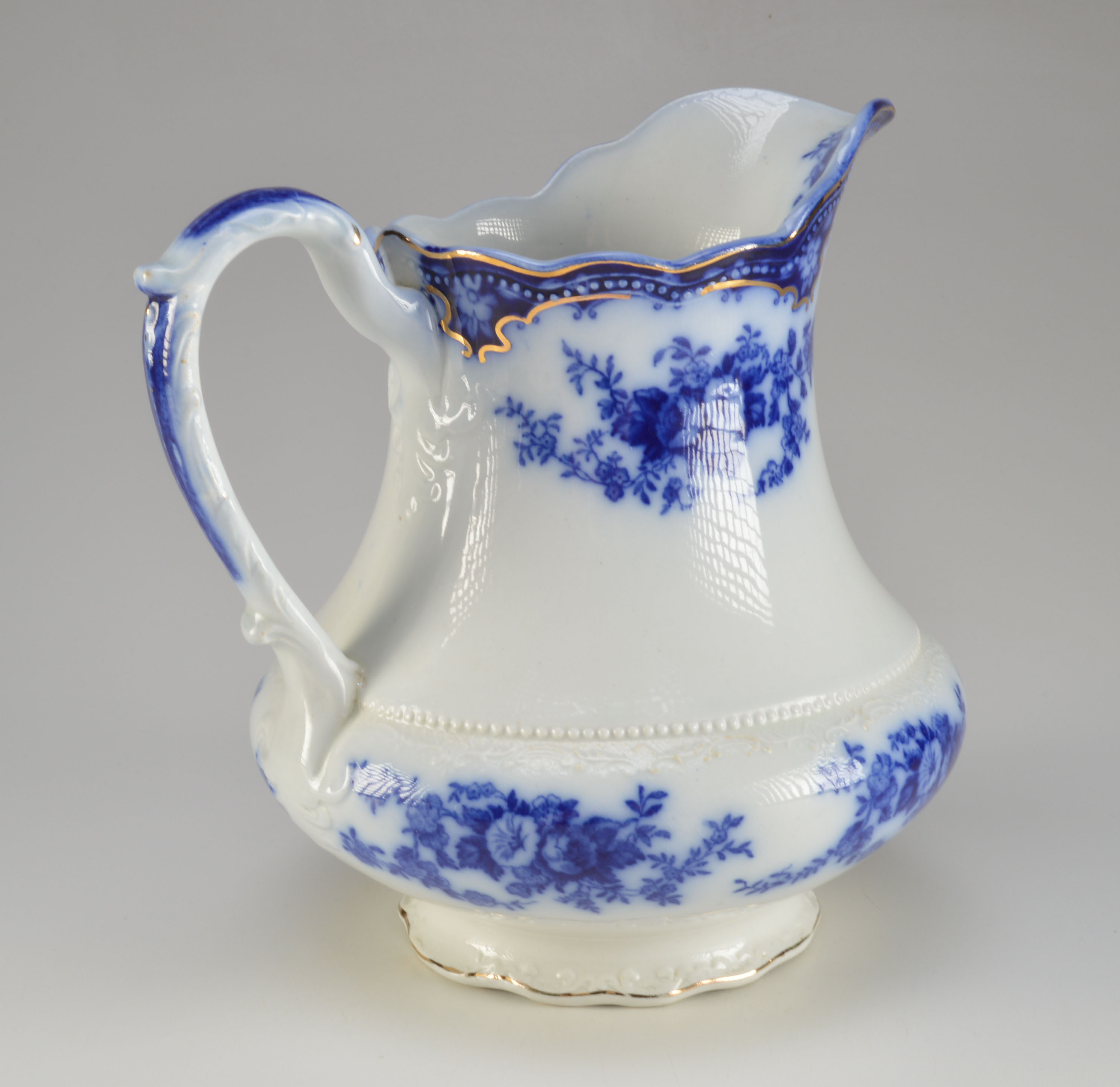 Antique W. H. Grindley China Pitcher