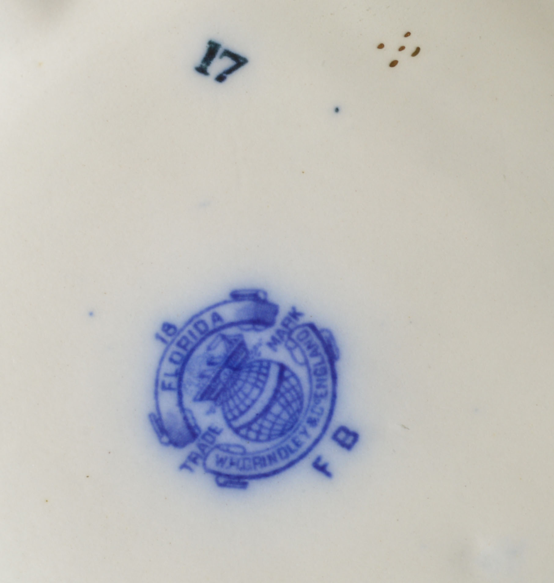 Antique W. H. Grindley China Pitcher