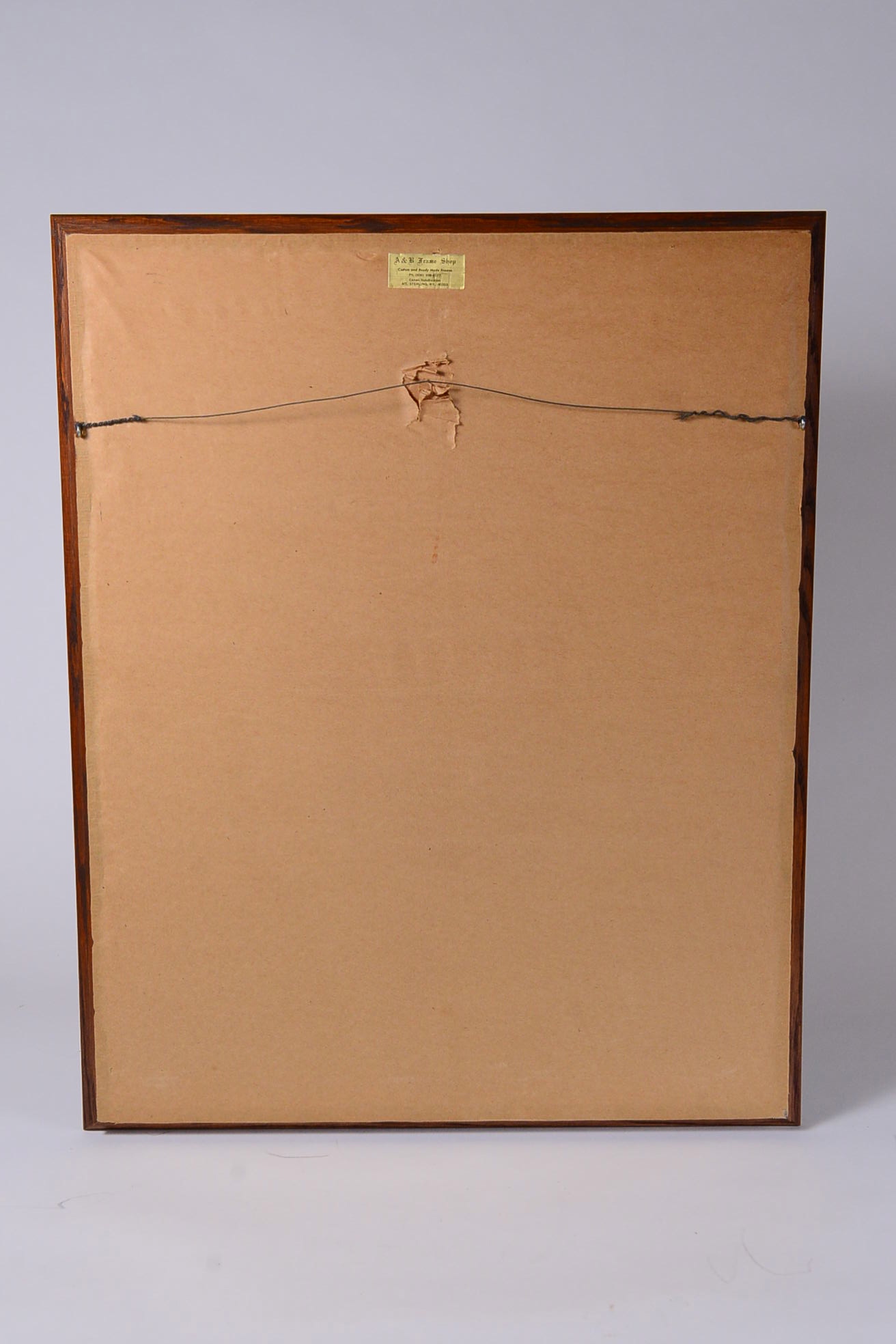 Framed Print by Thomas Cotney Titled "Bluebill Decoys"