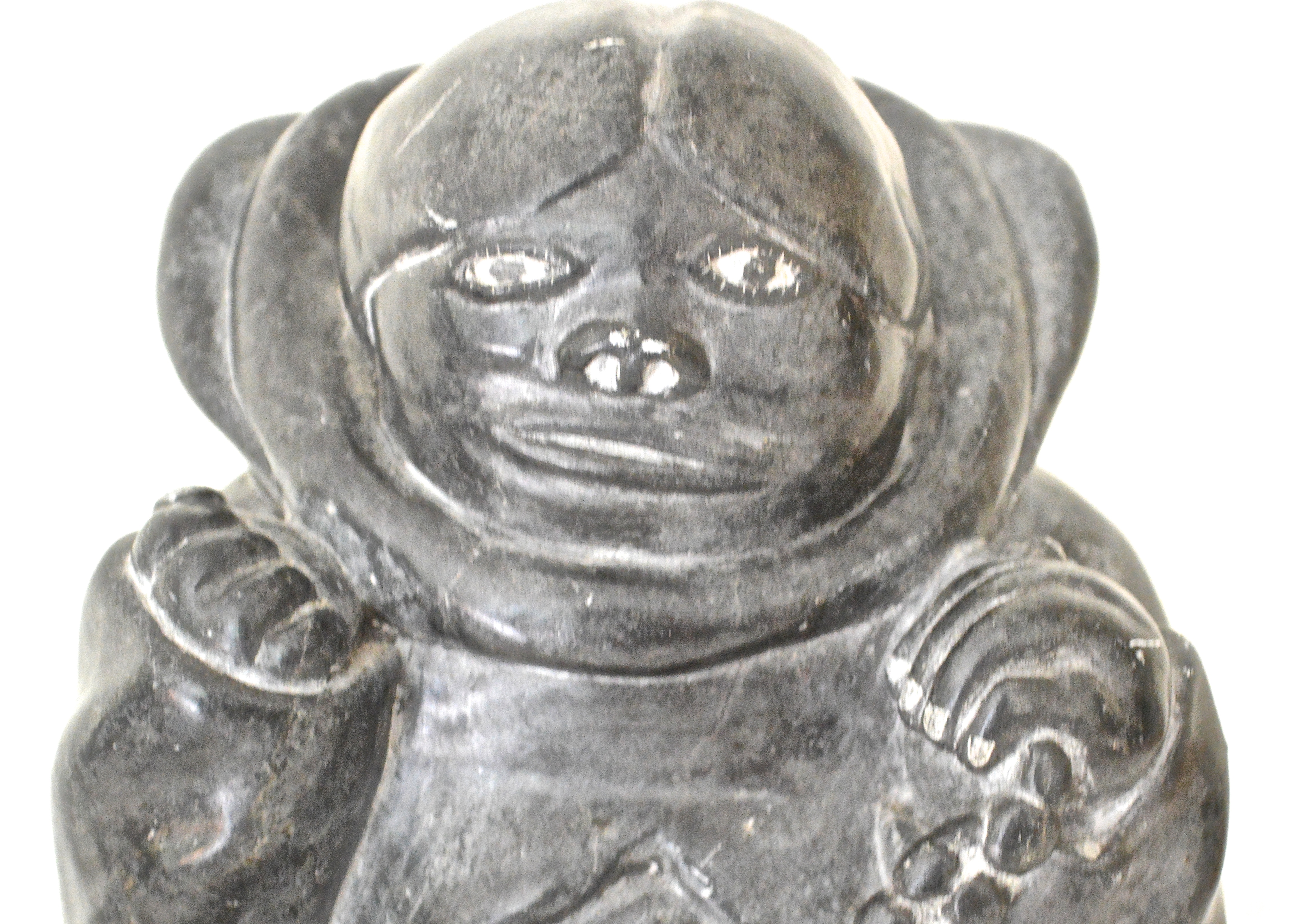 Inuit Soapstone Sculpture by Paulosie Kanayook