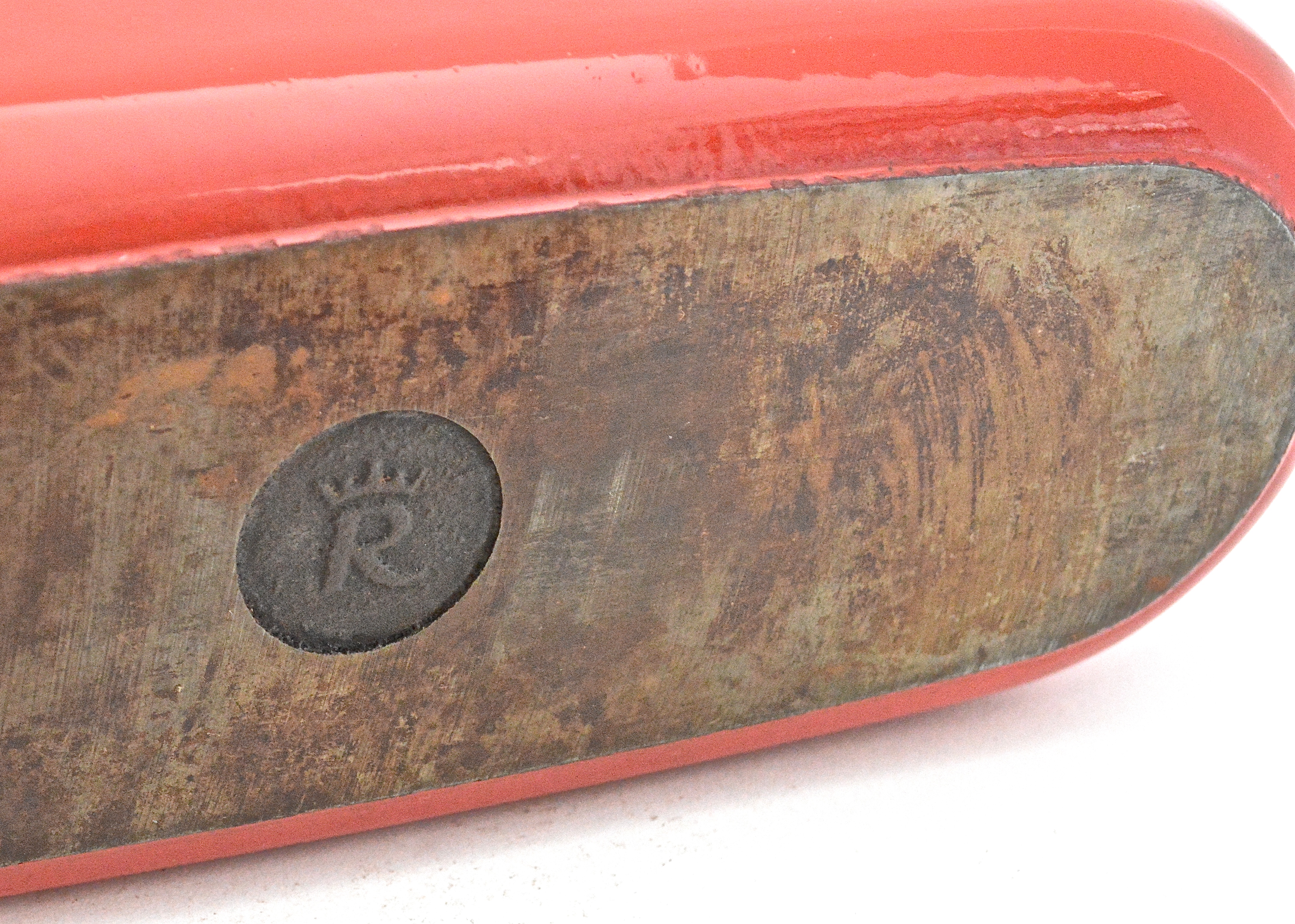 Red Enameled Cast Iron Kitchenware