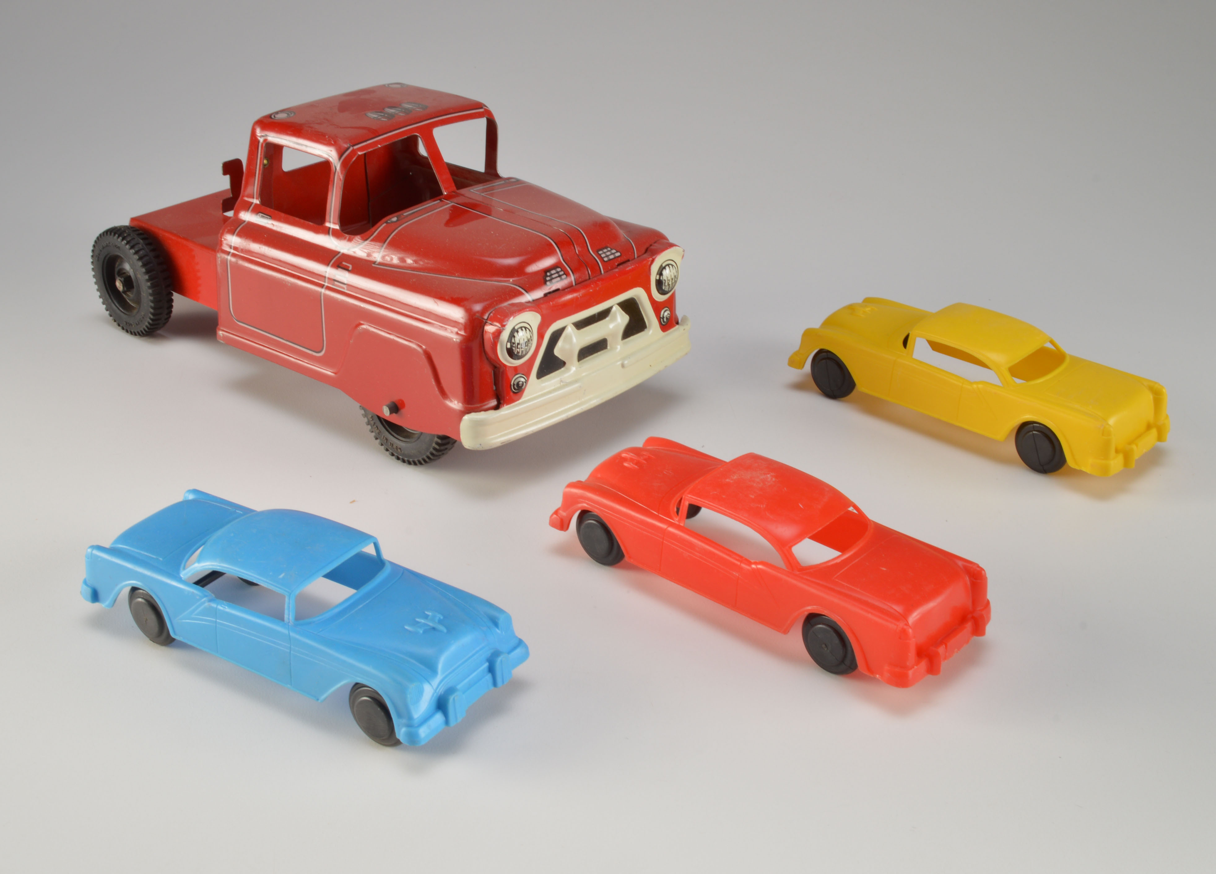 Vintage Eval Knievel and Other Toy Cars