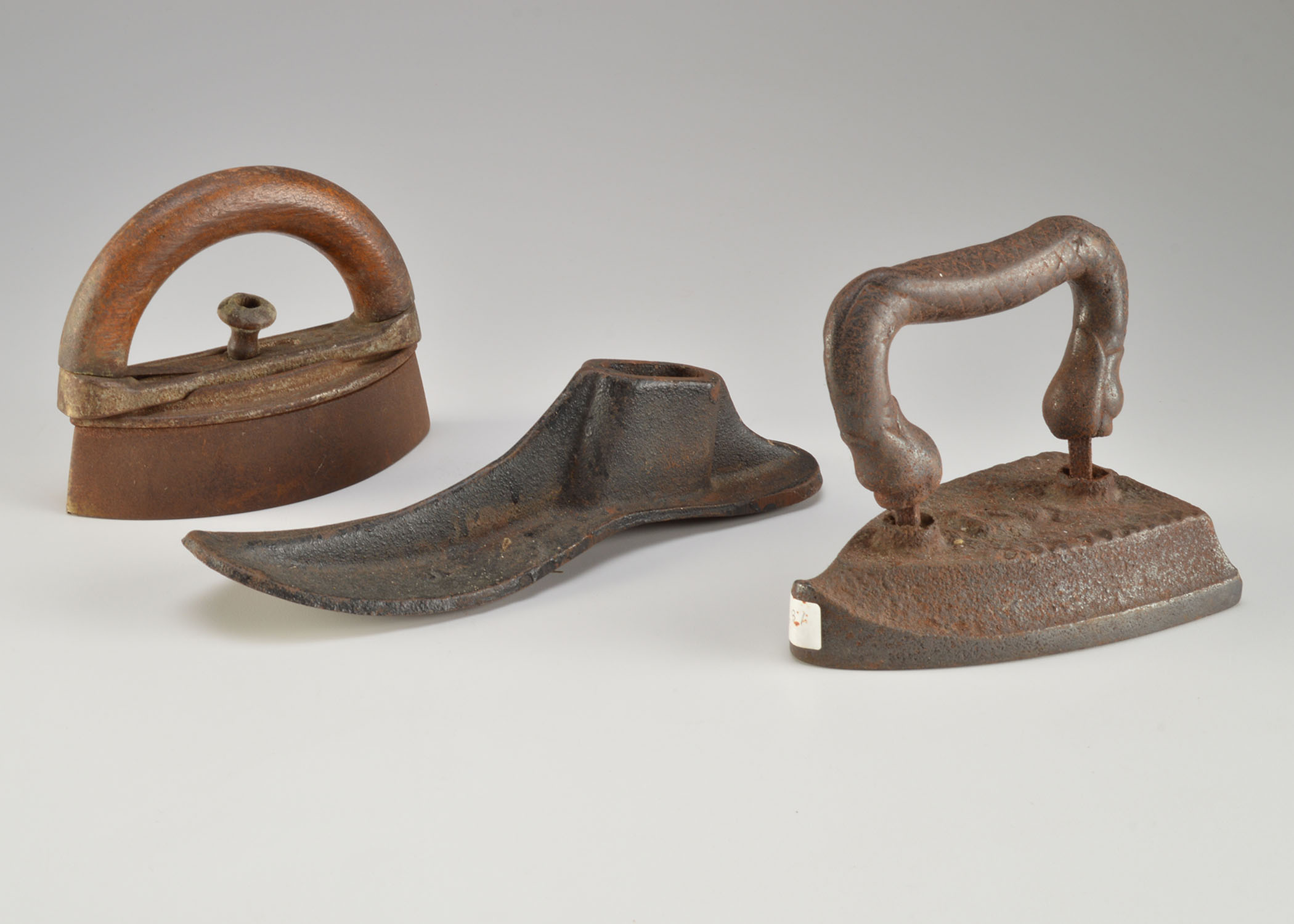 Collection of Cast Iron Primitive Items