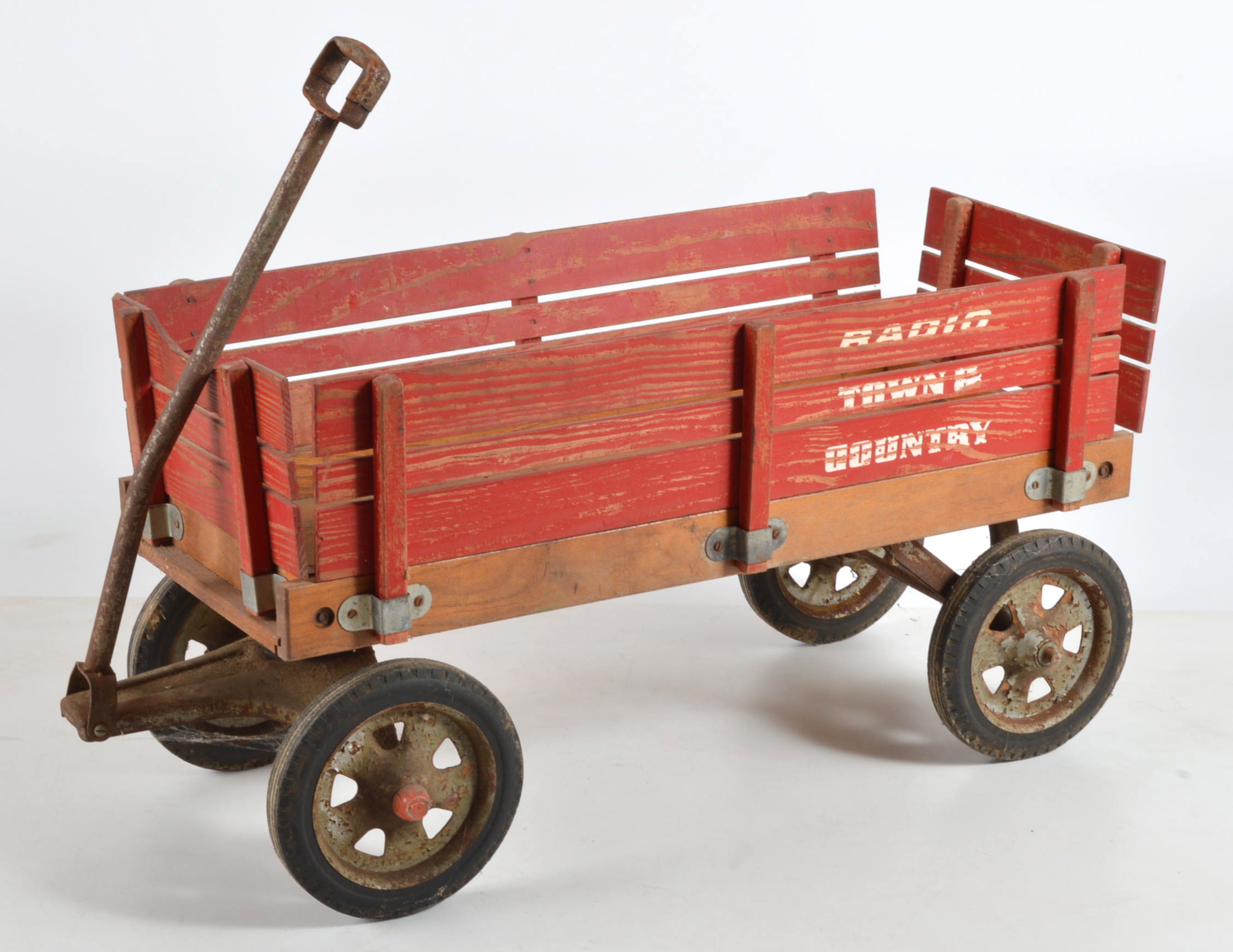 Vintage Radio Flyer Wagon and Playskool Desk