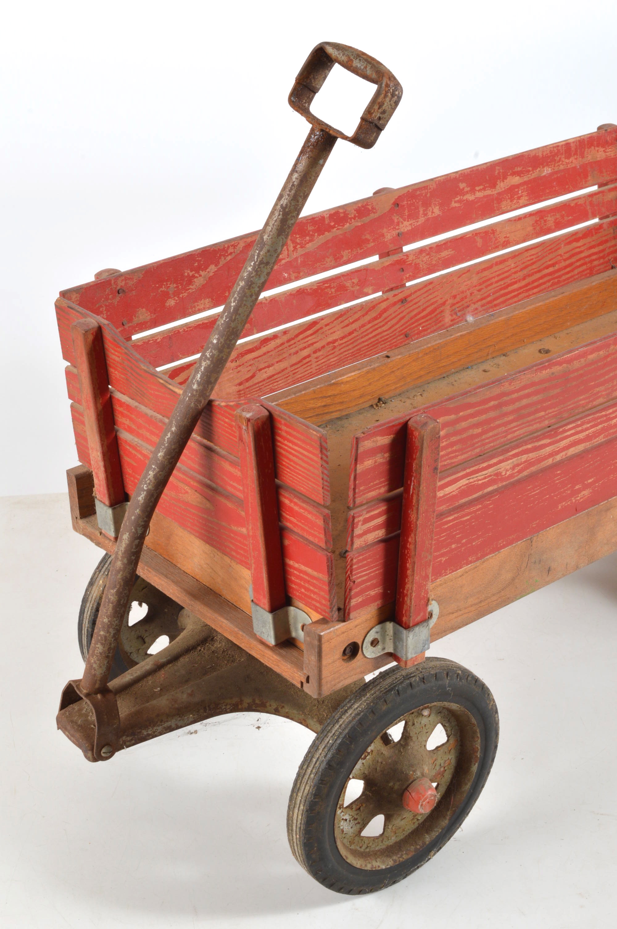 Vintage Radio Flyer Wagon and Playskool Desk