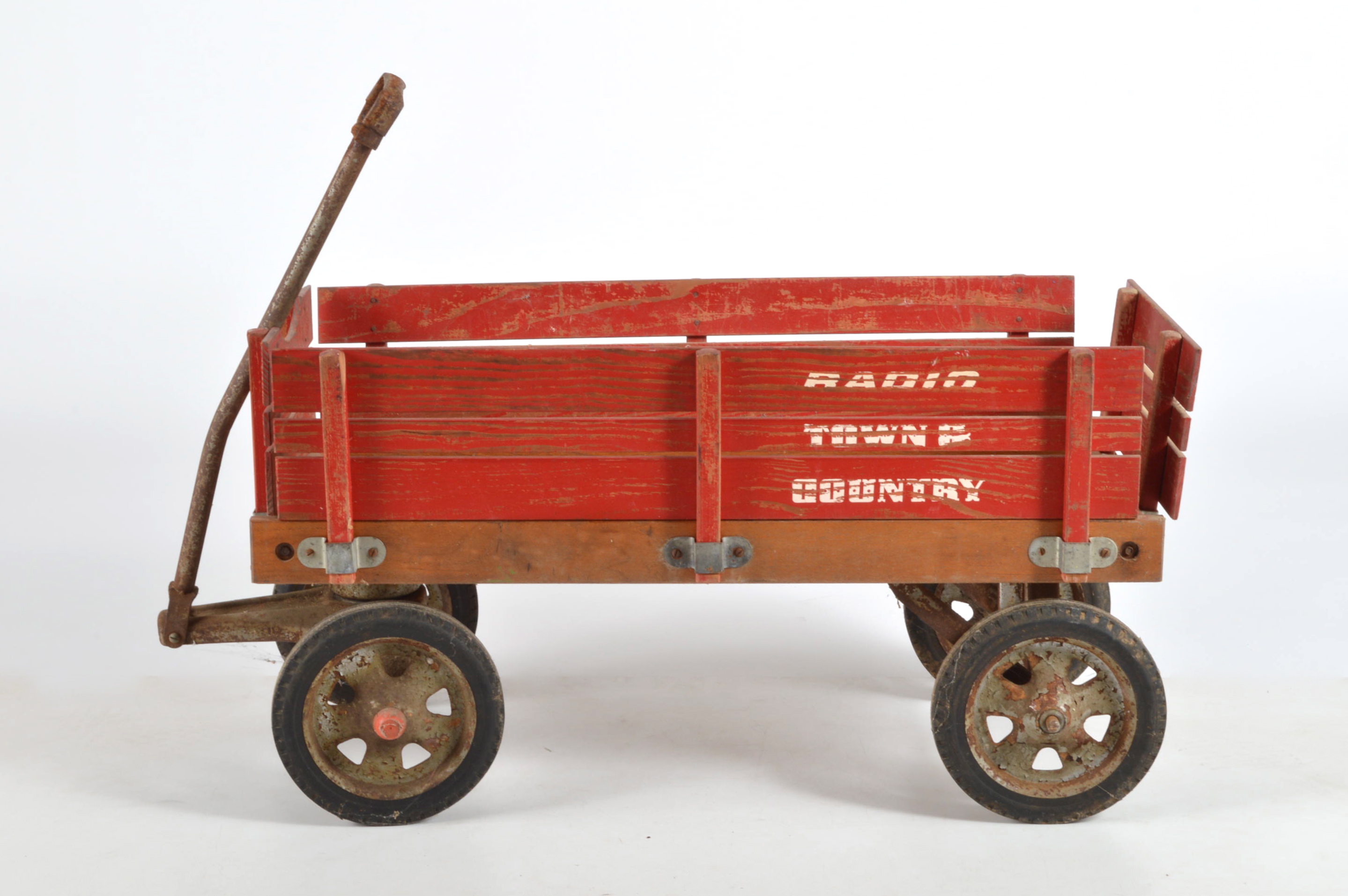 Vintage Radio Flyer Wagon and Playskool Desk