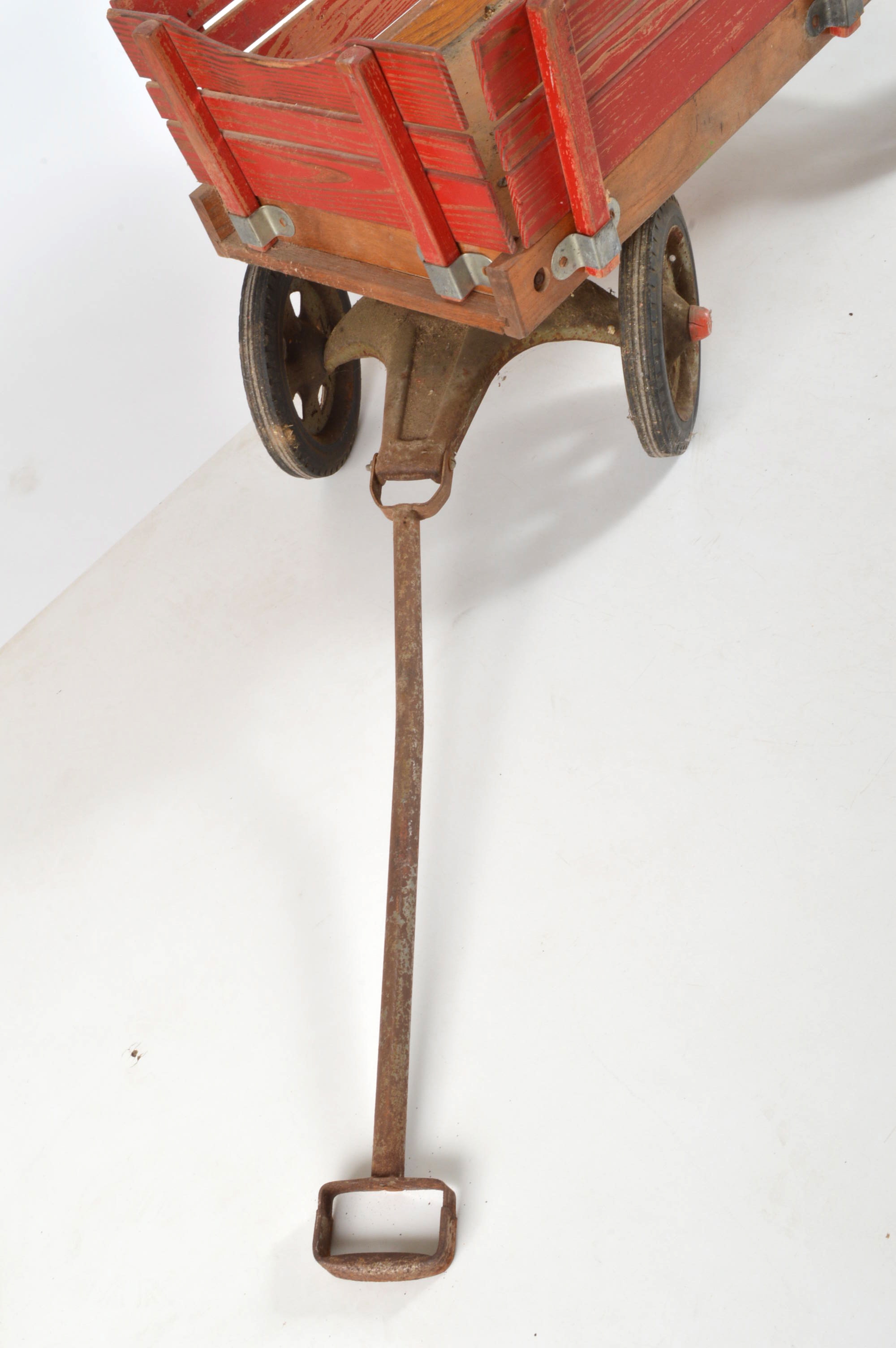 Vintage Radio Flyer Wagon and Playskool Desk