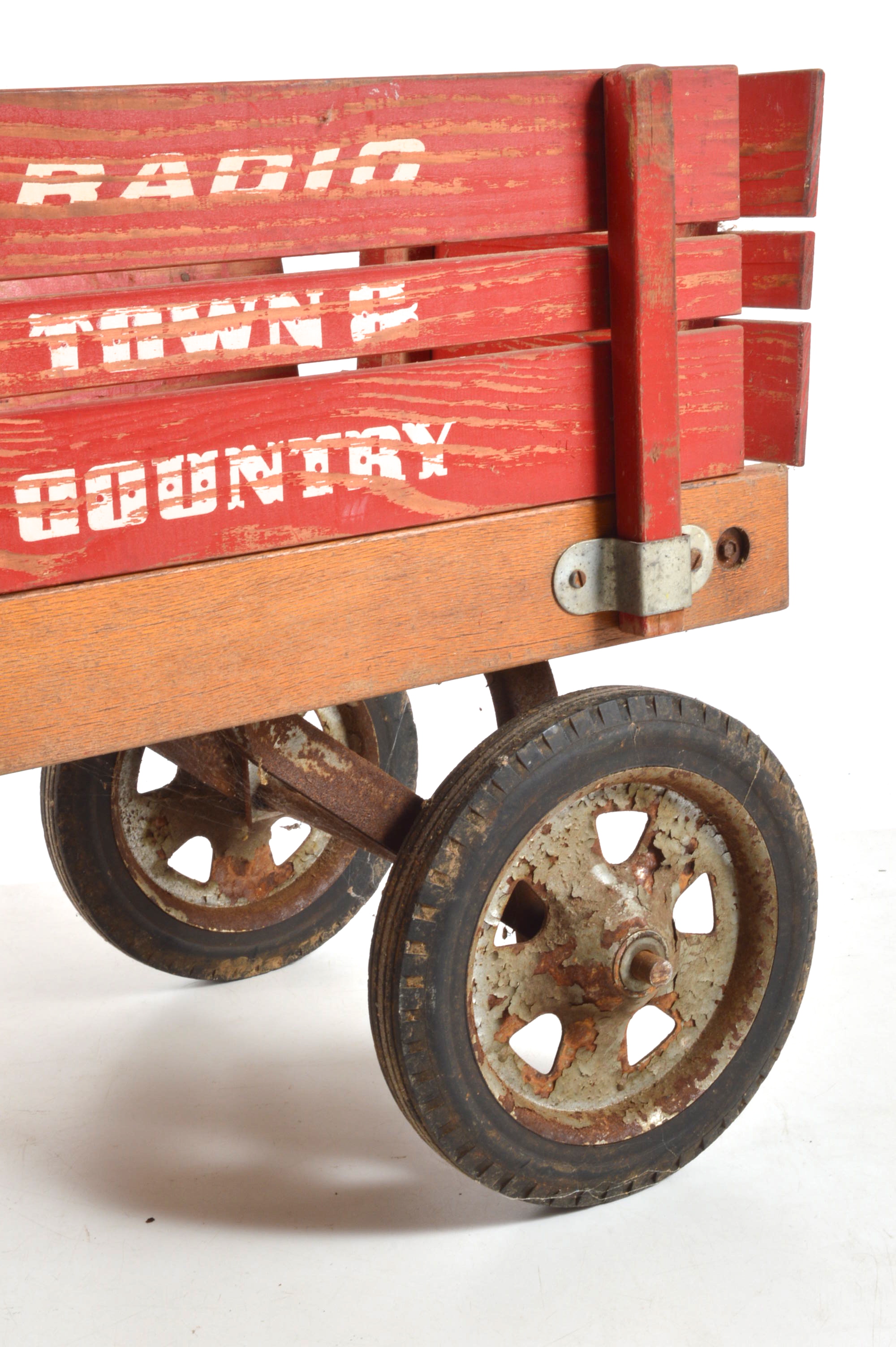 Vintage Radio Flyer Wagon and Playskool Desk