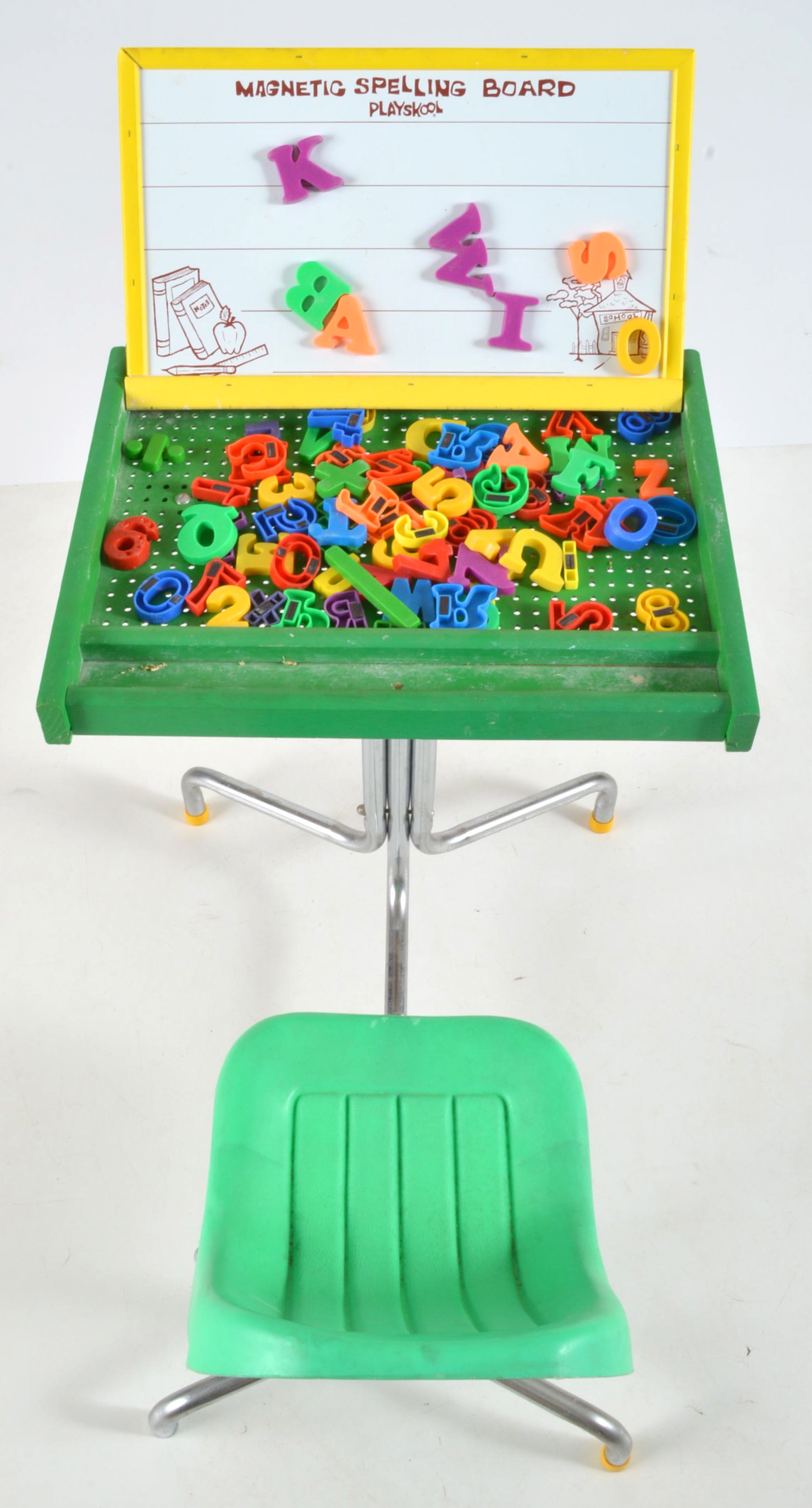 Vintage Radio Flyer Wagon and Playskool Desk