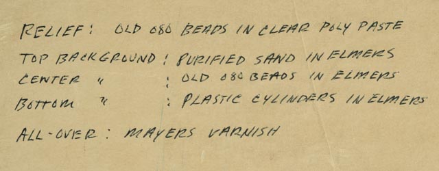 Original Robert Preusser Polyurethane Relief Sculpture