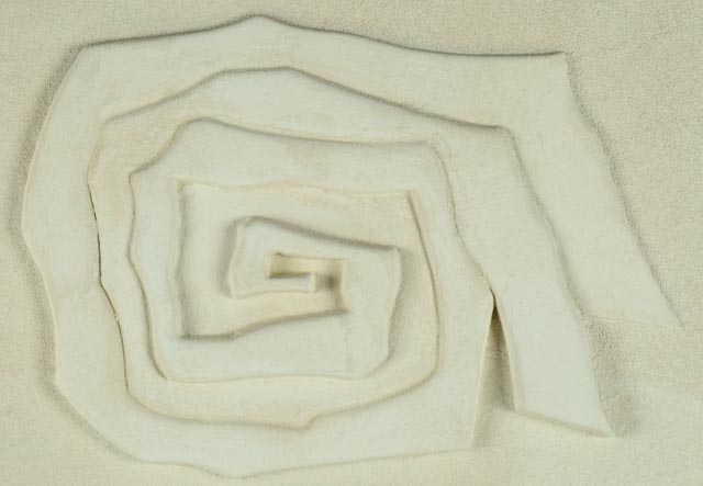 Original Robert Preusser Polyurethane Relief Sculpture