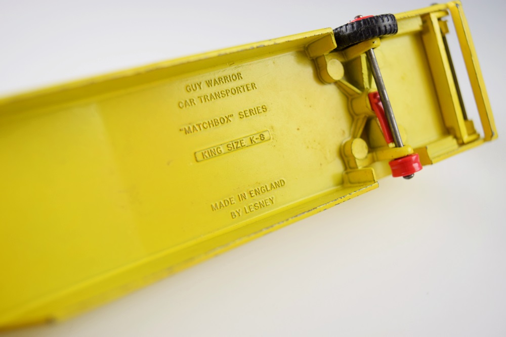 A 1965 Matchbox Car Carrying Case Filled With Vintage Matchbox