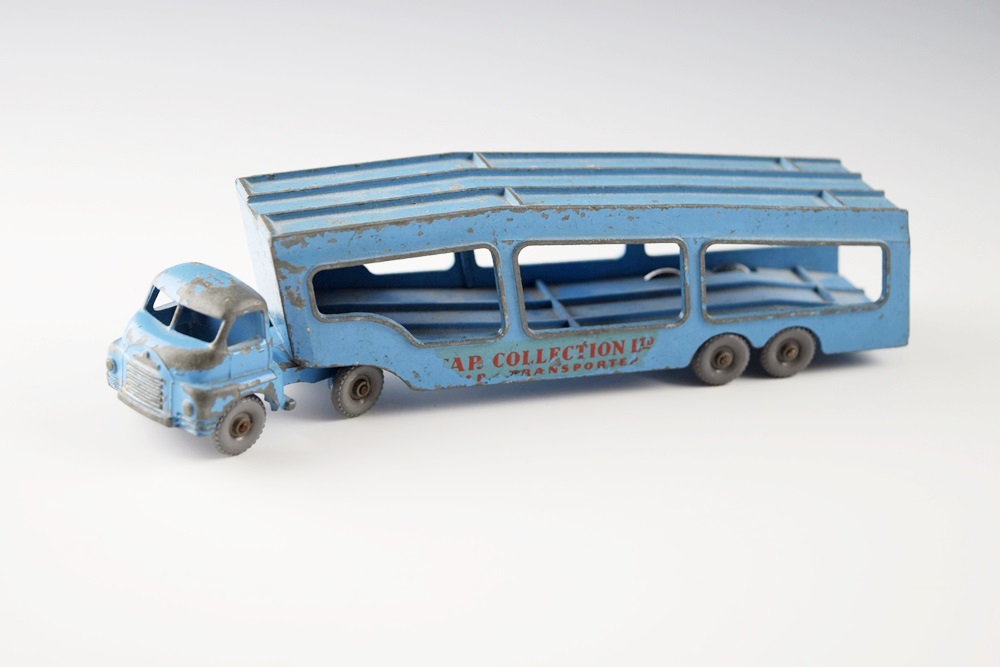 A 1965 Matchbox Car Carrying Case Filled With Vintage Matchbox