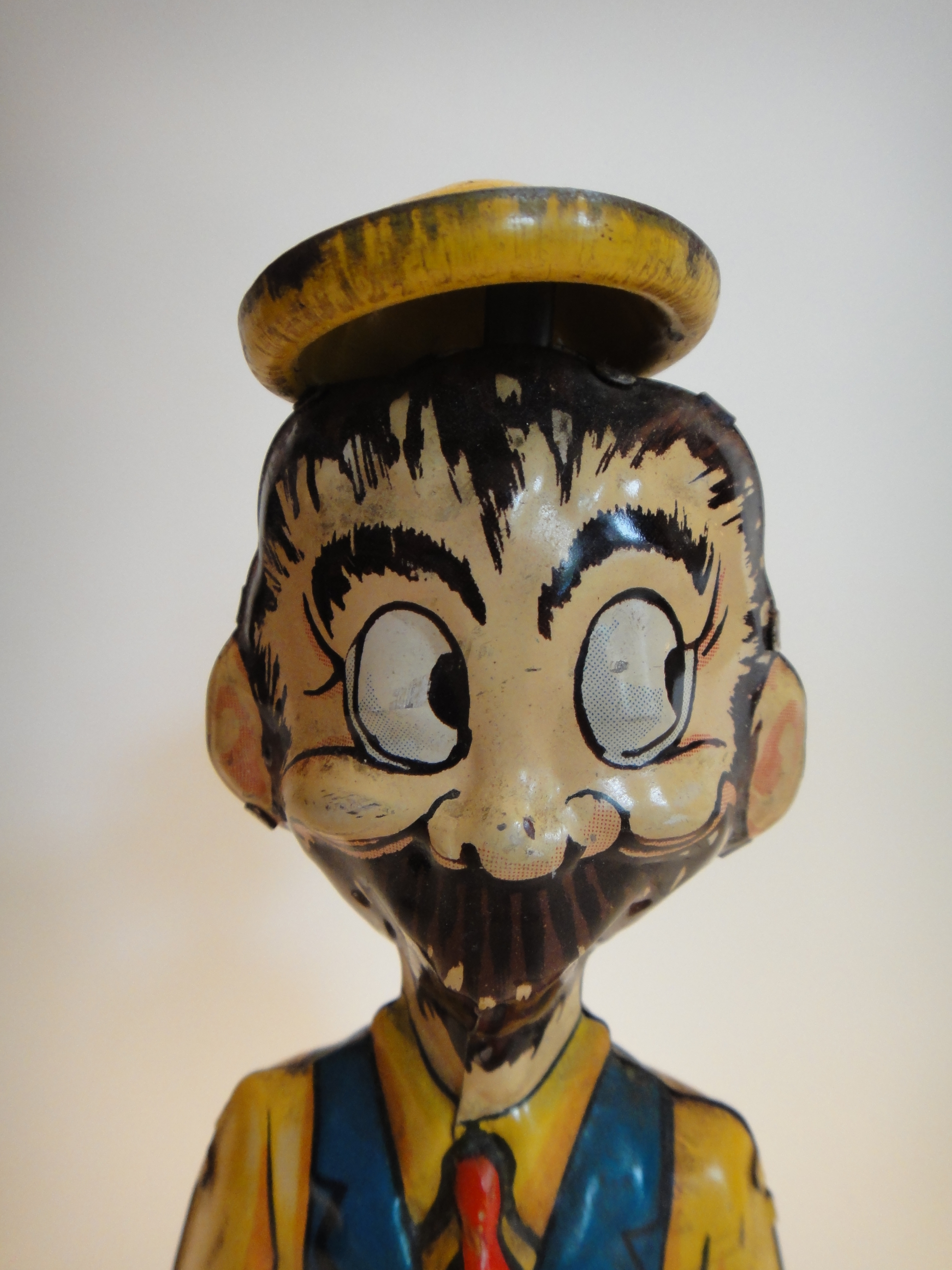 Vintage 1947's MARX Toys Mechanical "B O Plenty" Tin Toy