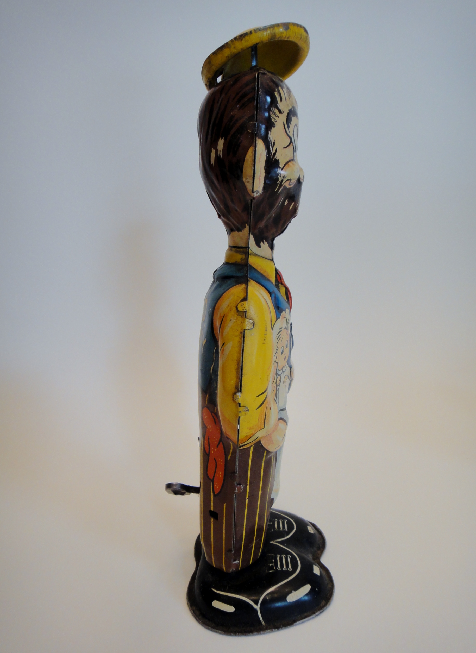 Vintage 1947's MARX Toys Mechanical "B O Plenty" Tin Toy