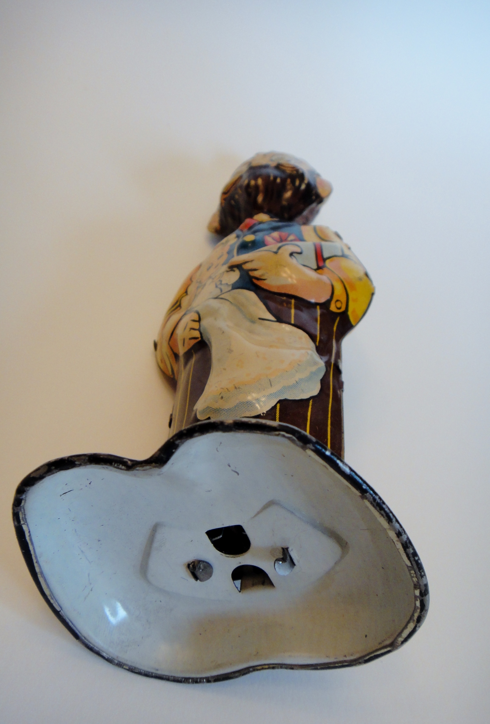 Vintage 1947's MARX Toys Mechanical "B O Plenty" Tin Toy