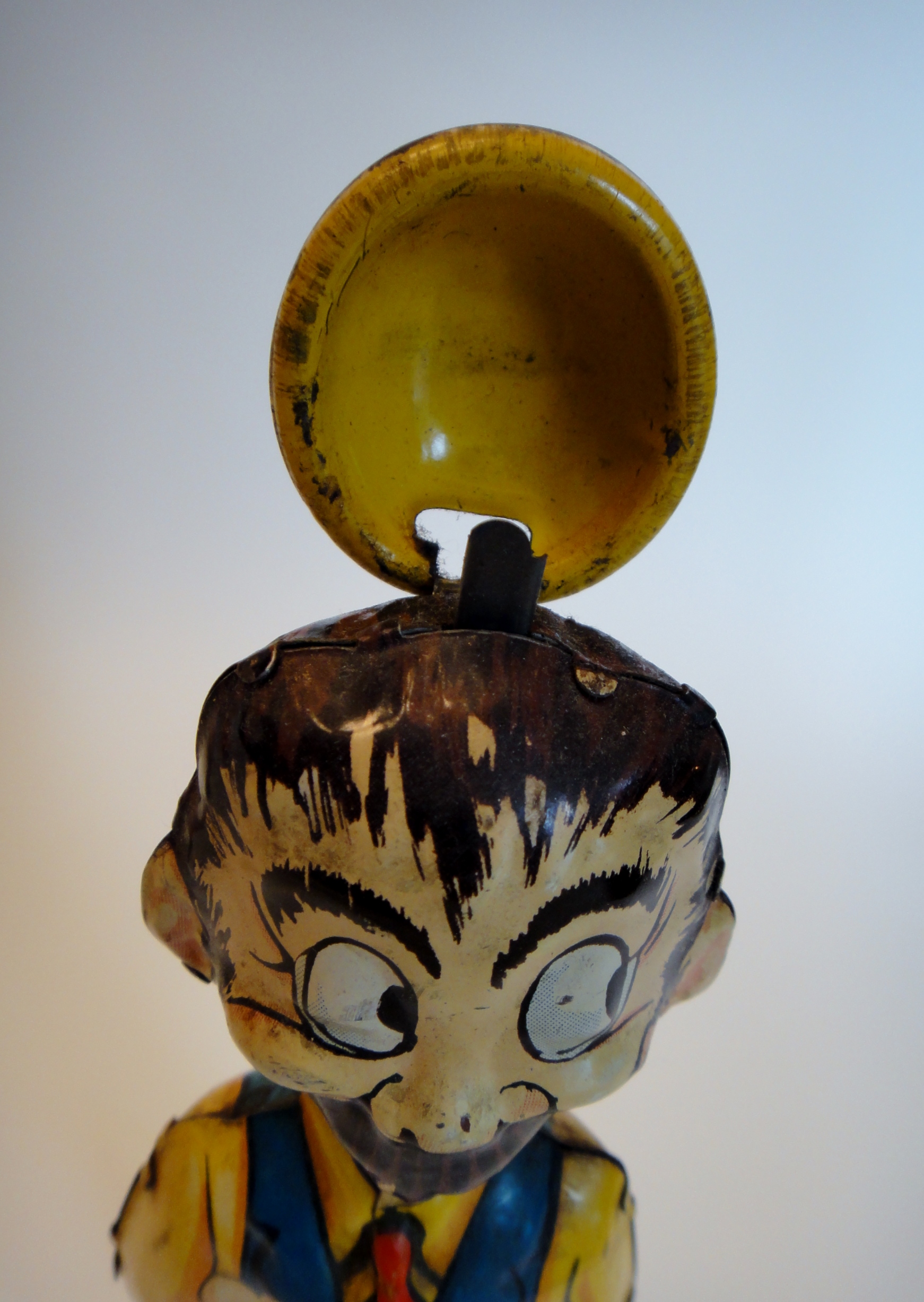 Vintage 1947's MARX Toys Mechanical "B O Plenty" Tin Toy