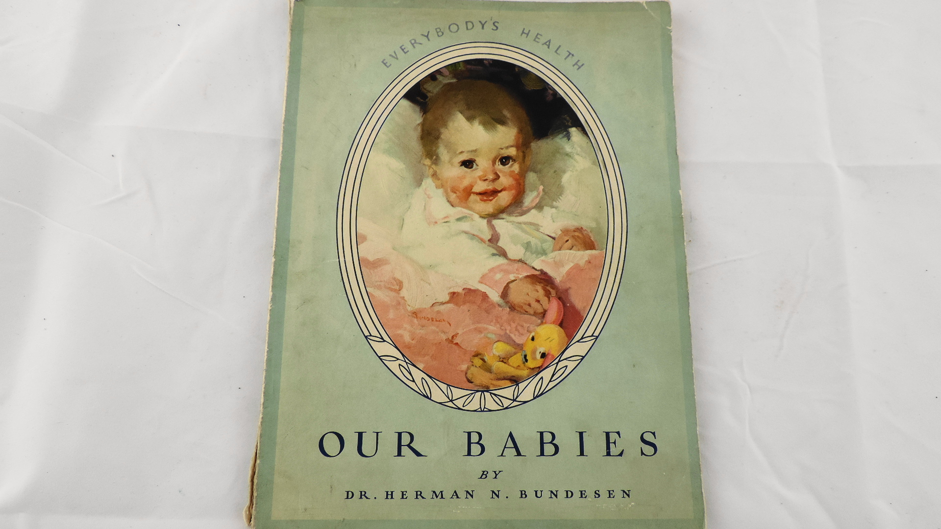 Vintage Baby Books and Chow Chow Train Baby Dish