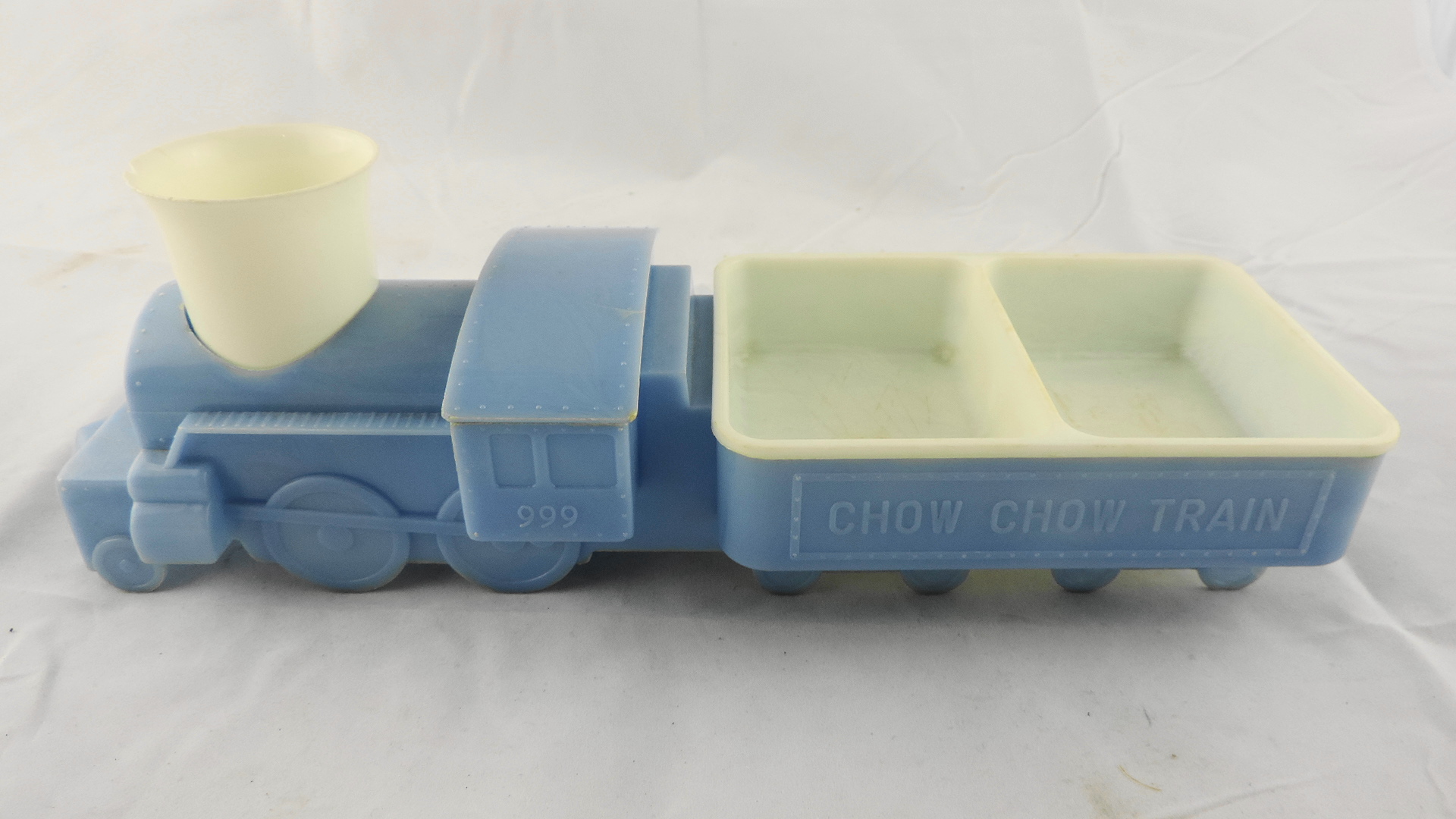 Vintage Baby Books and Chow Chow Train Baby Dish