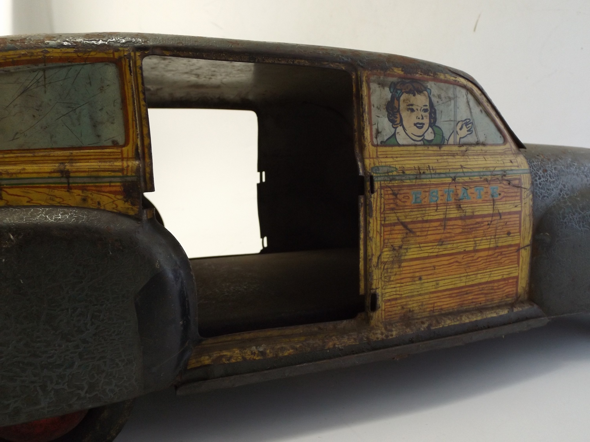 1940's Wyandotte Toytown 'Woody' Estate Car