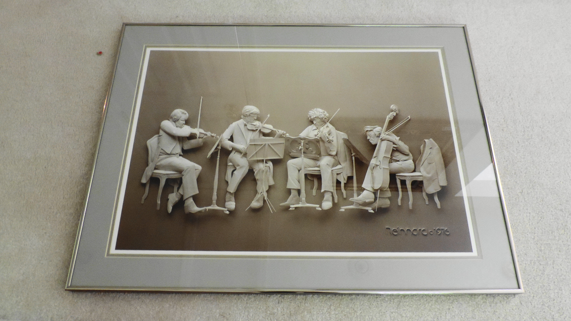 Framed Print of Musicians