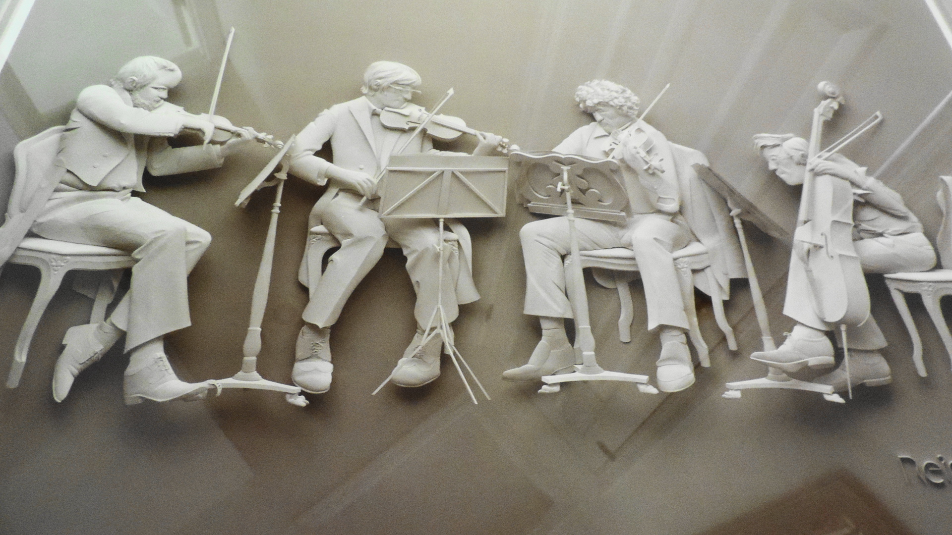 Framed Print of Musicians